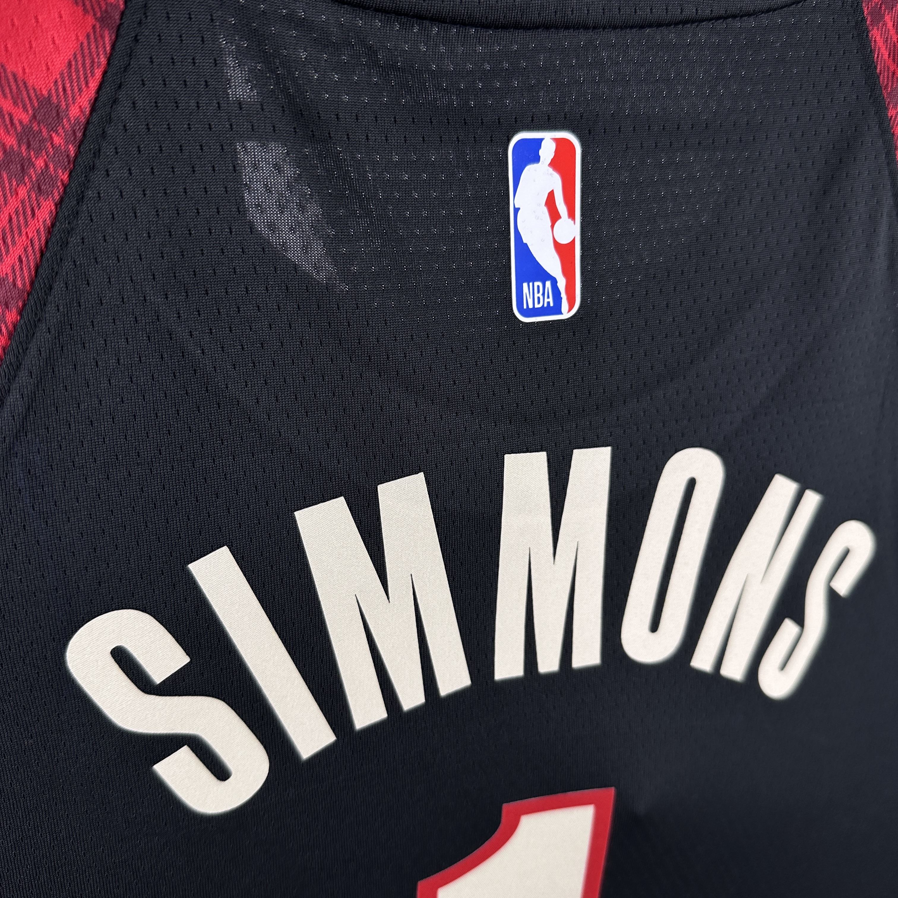 24 Season Portland Trail Blazers City Edition No.1 Simmons