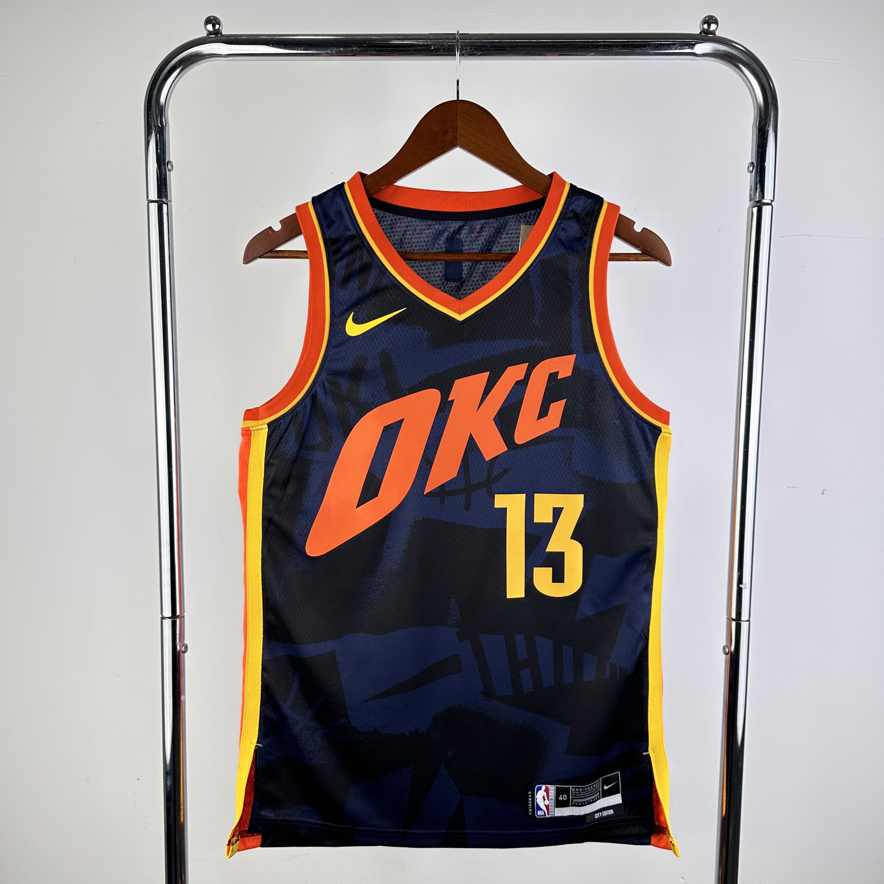 24 Season Oklahoma City Thunder City Edition #13 George