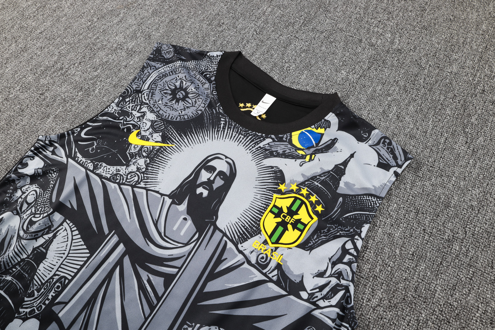 Brasil Sleevesless Training Suit Black D1215