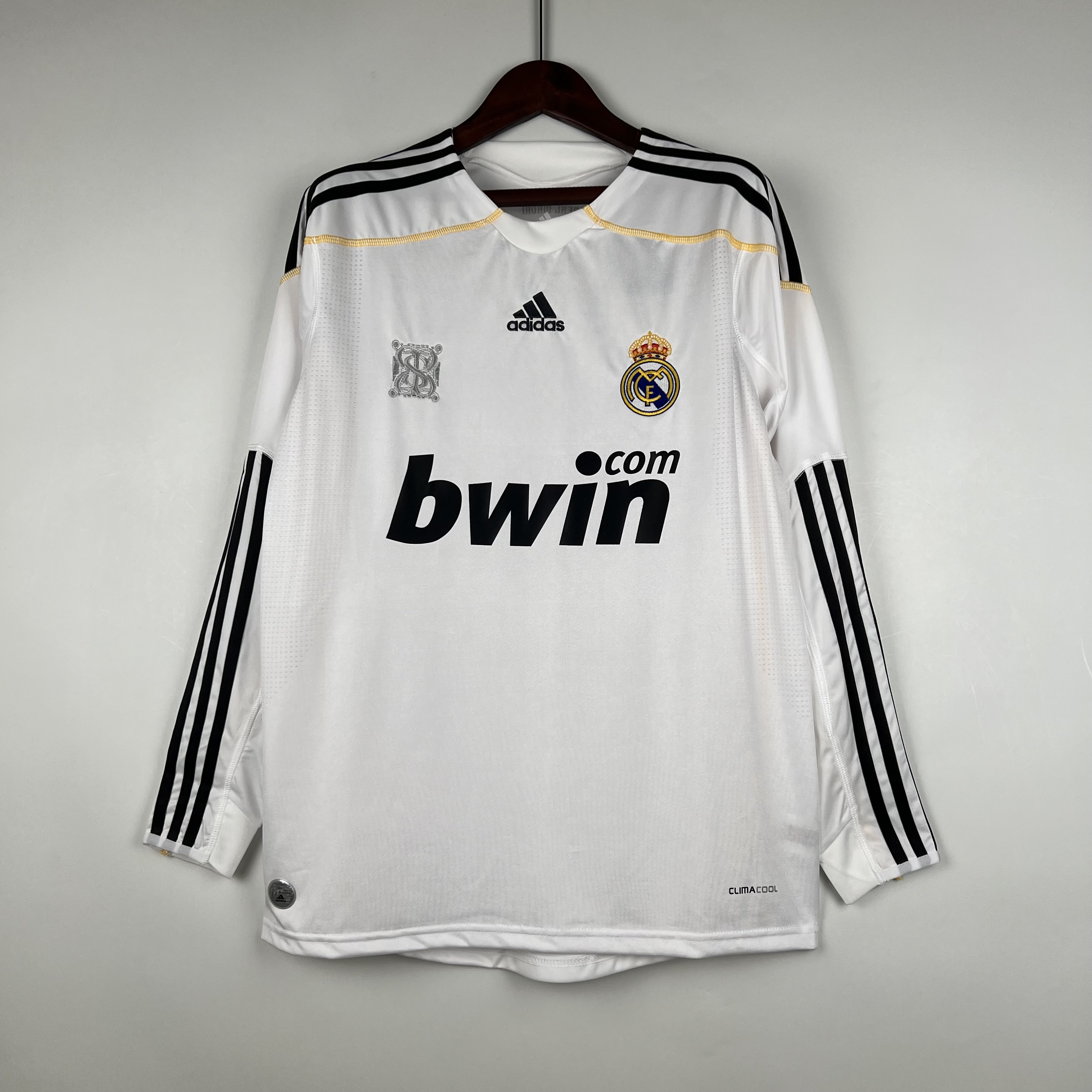 Retro Real Mαdrid 09/10 Home Long Sleeves S-XXL