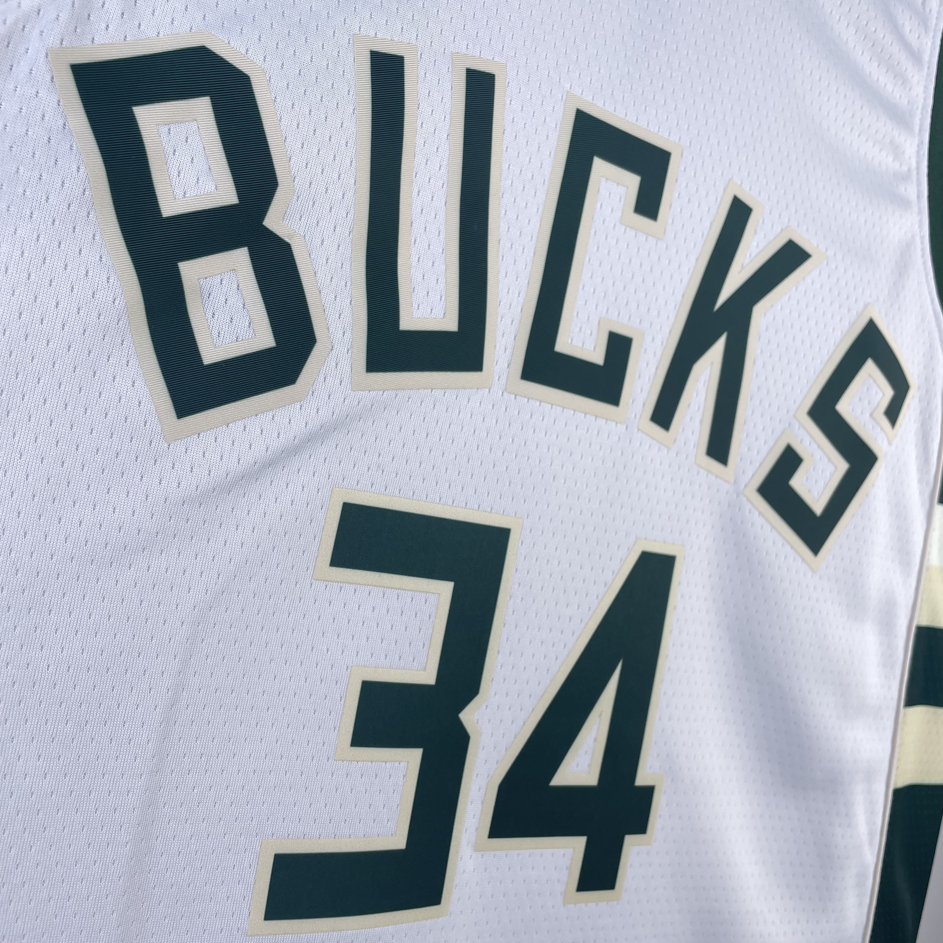 23 Season Milwaukee Bucks Home Version  No.34