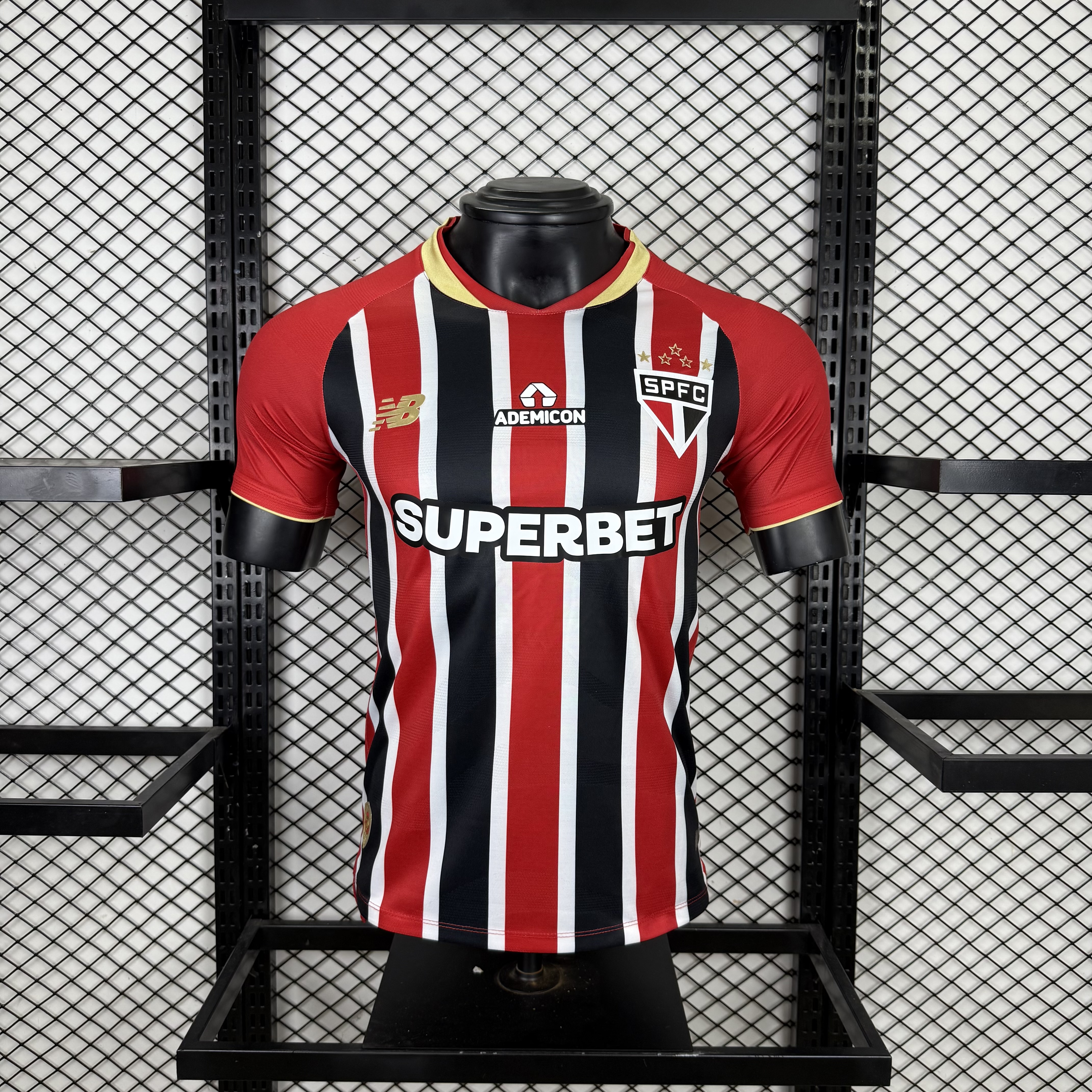 SPONSORED Player Version Sao Paulo 2025/26 Away S-4XL