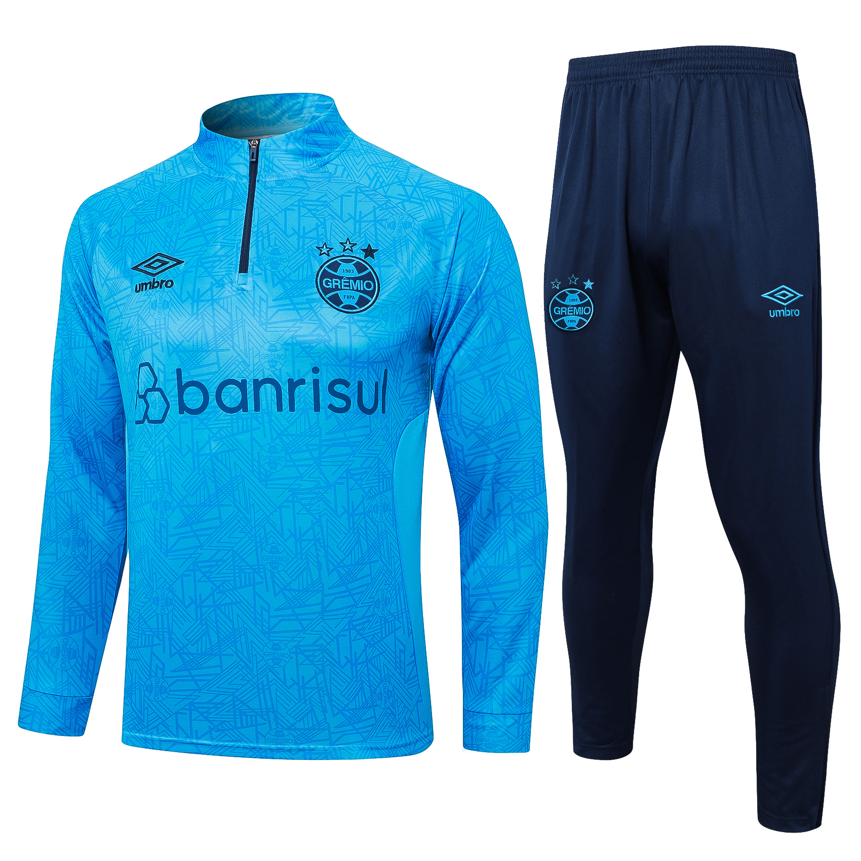 Full Zippered 2024-25 Grêmio Training Suit