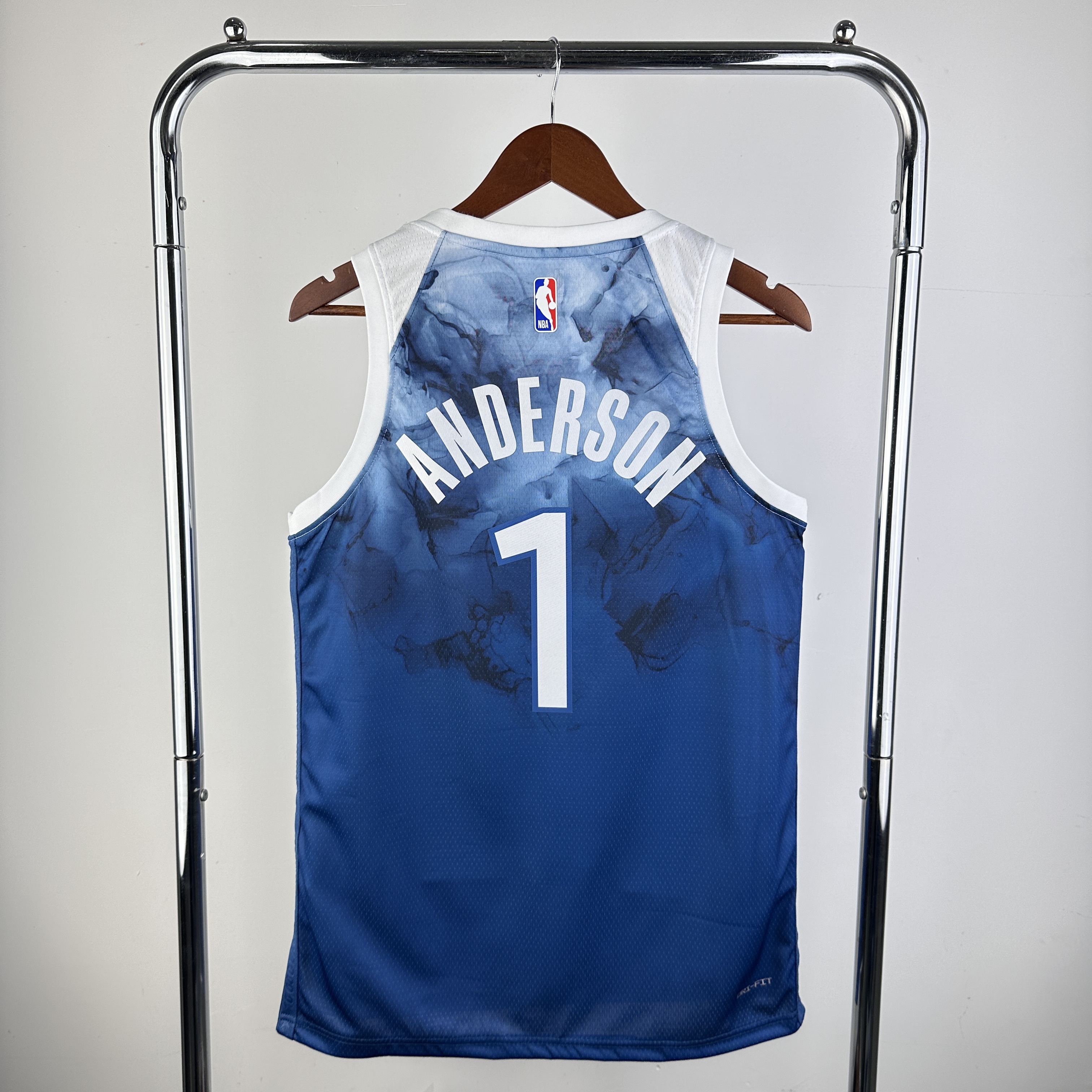 24 SEASON MINNESOTA TIMBERWOLVES CITY VERSION  NO.1 ANDERSON