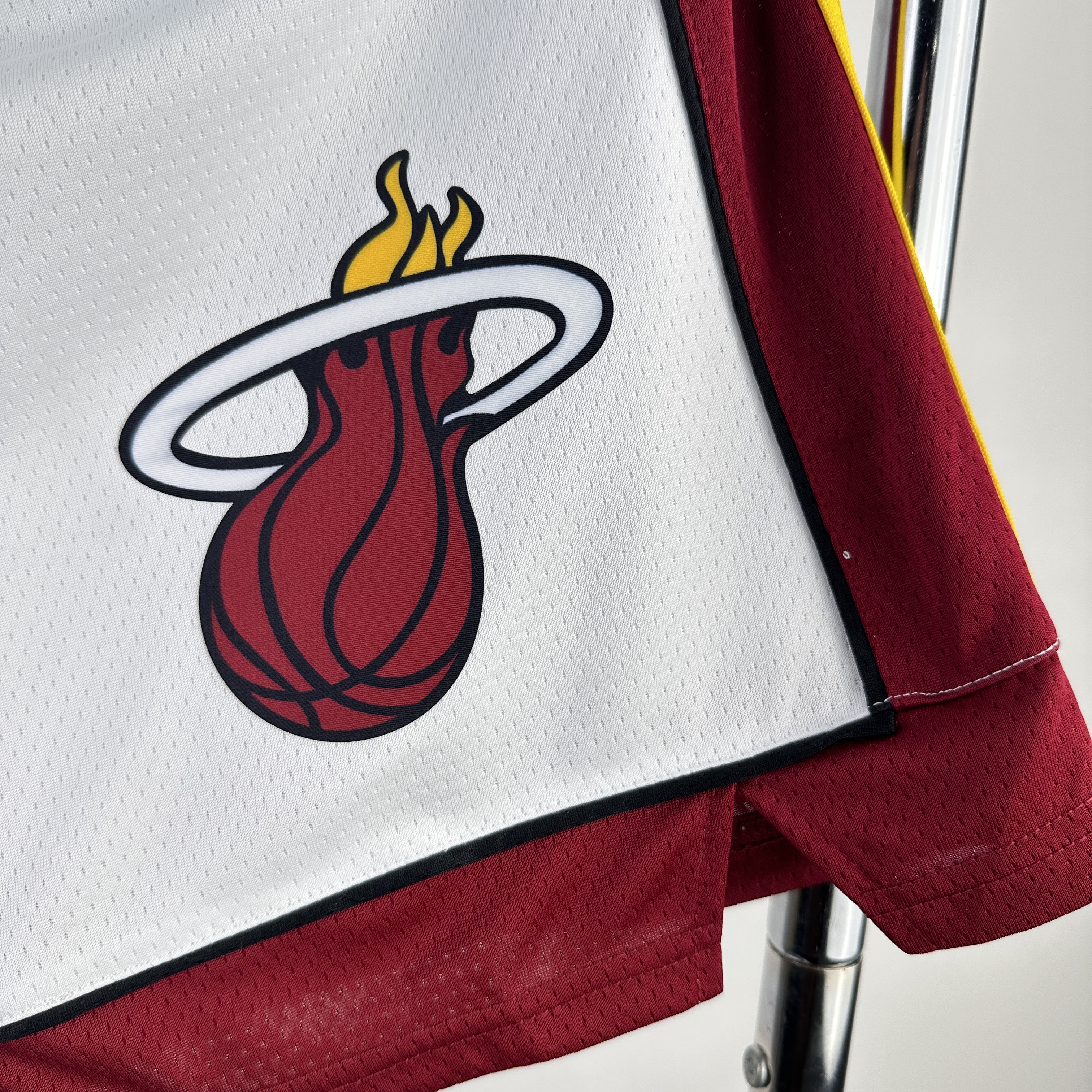 23 Season Miami Heat White Shorts