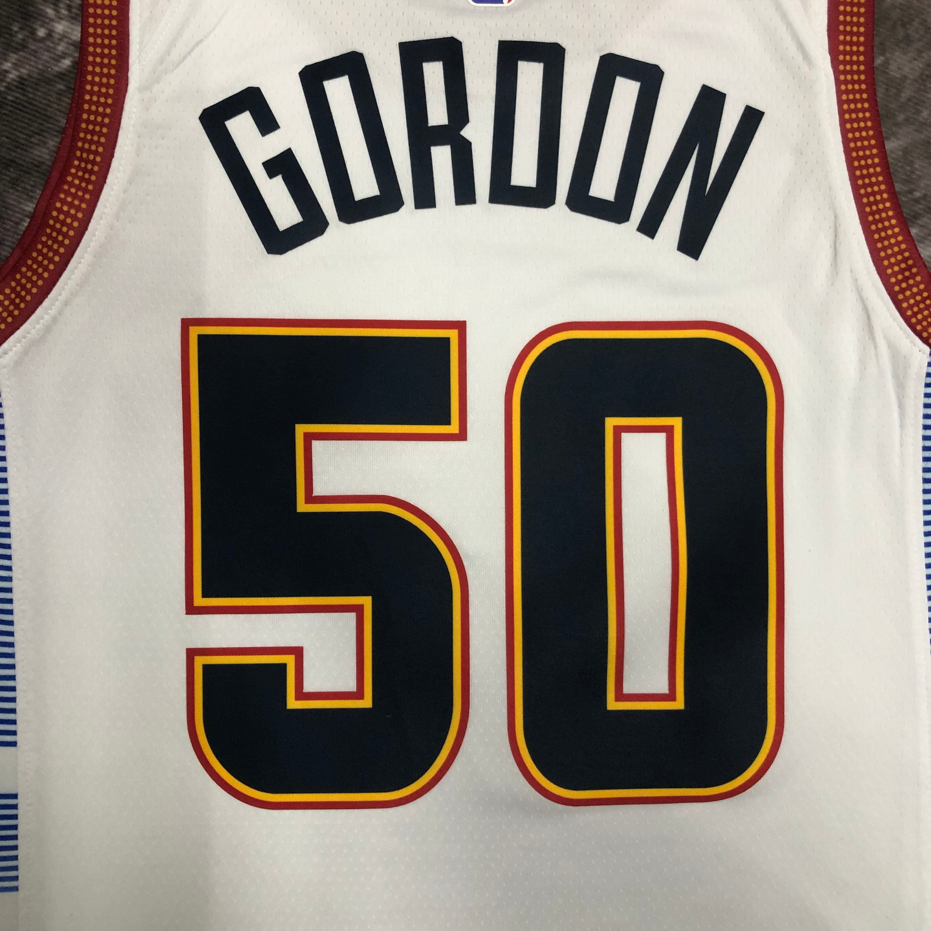 23 Season Denver Nuggets City Edition  No.50 Gordon
