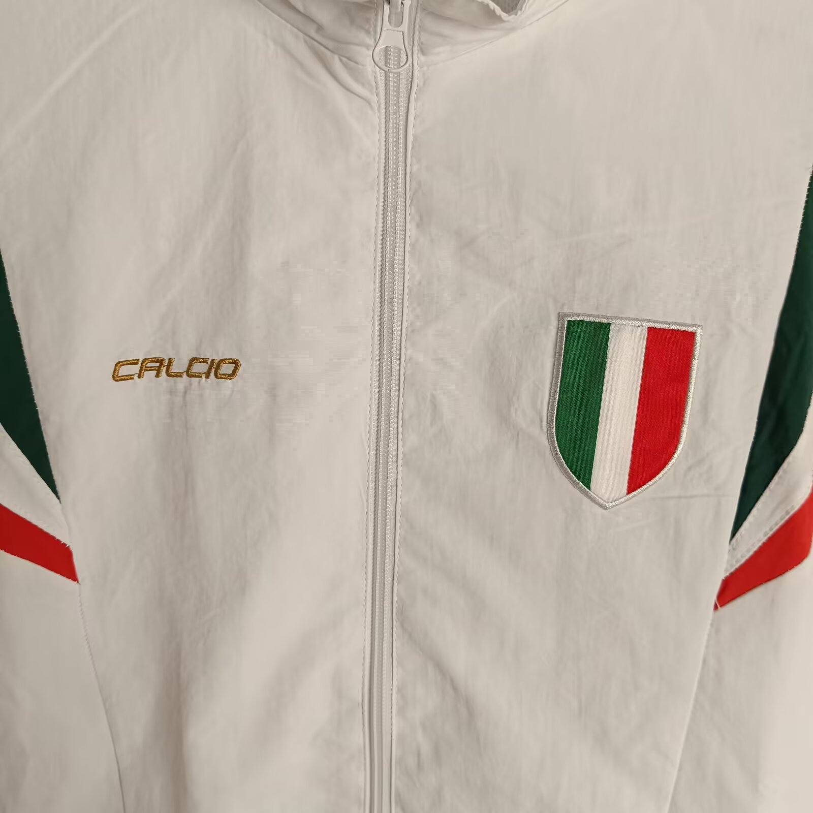 Italy White windbreaker