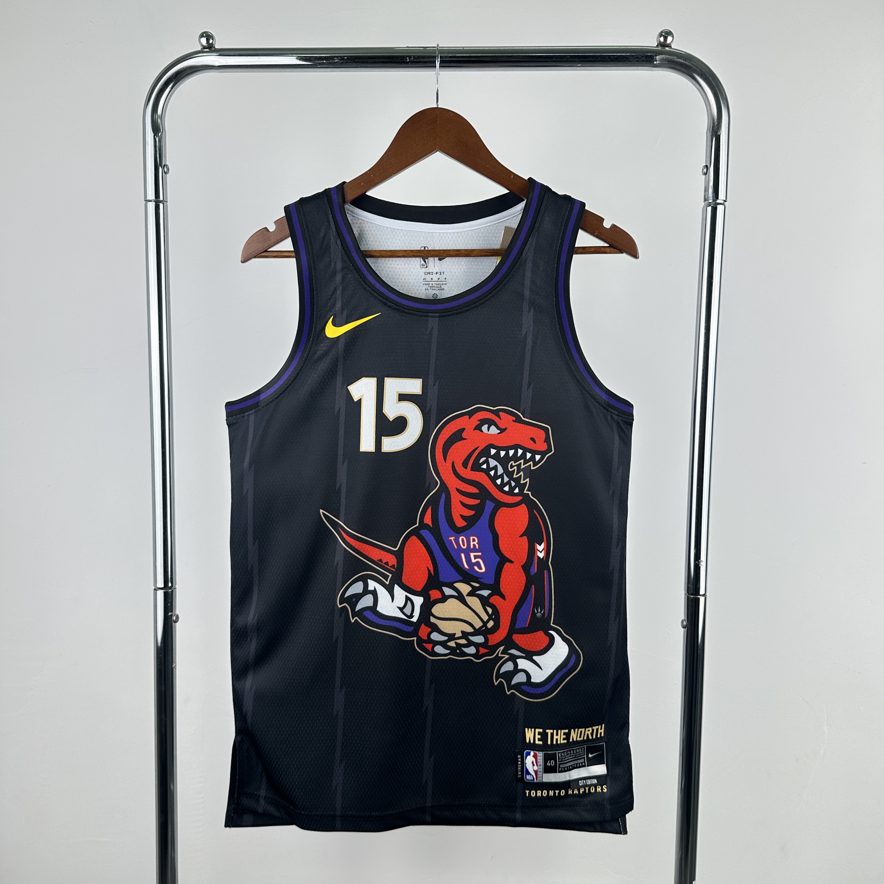 25 Season Toronto Raptors City Edition  No.15 Carter