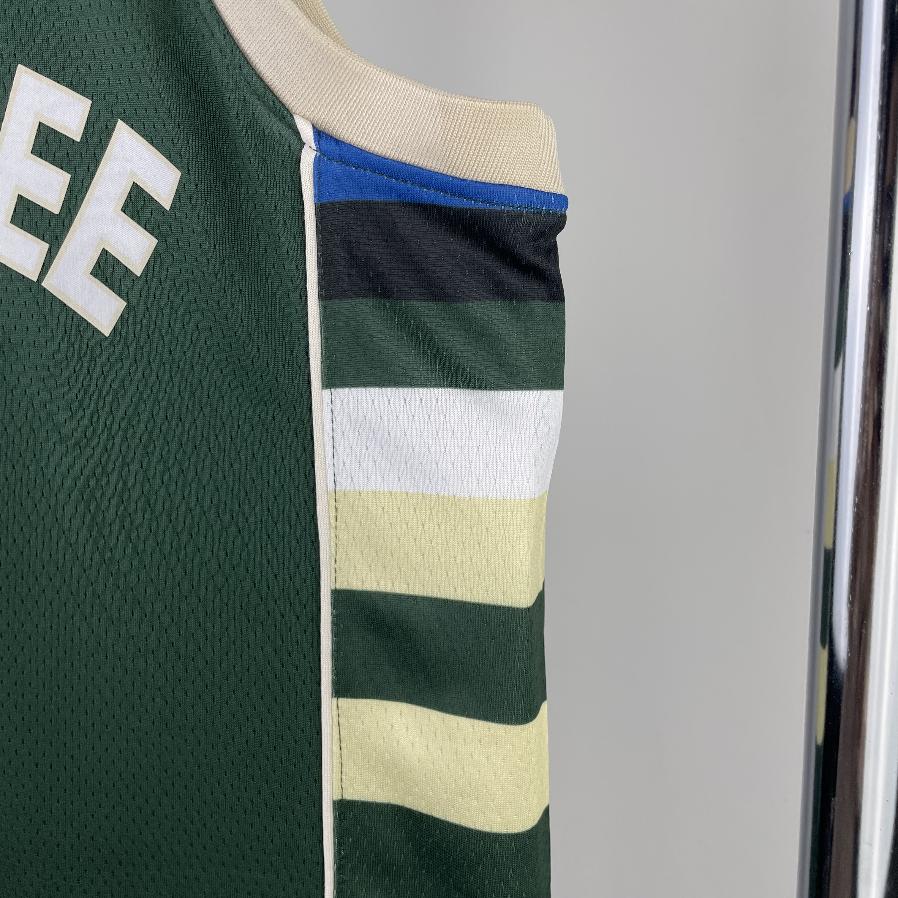 23 Season Milwaukee Bucks Away Version  No.34