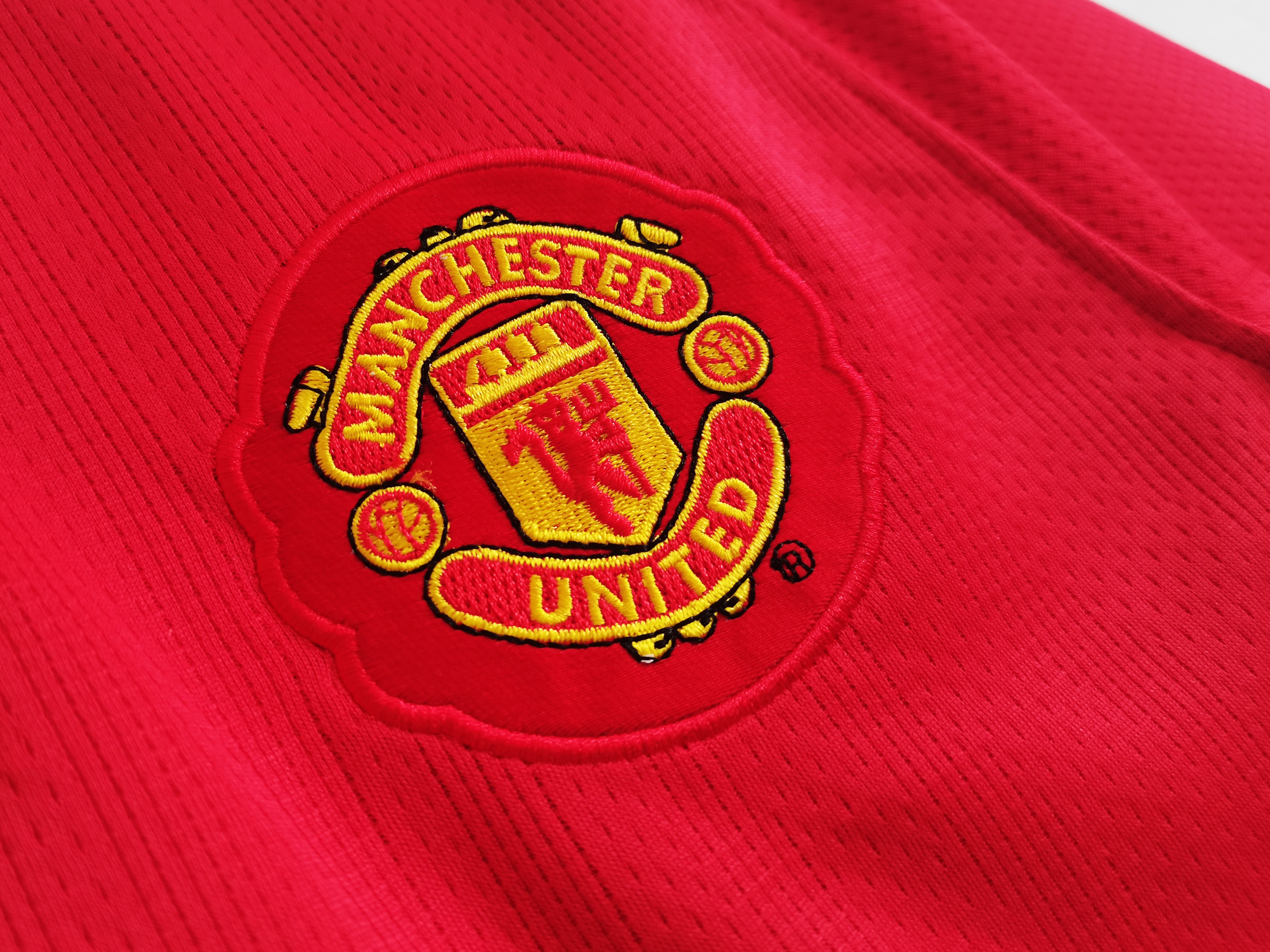 Retro Manchester United 07/08 Home Long Sleeves Red