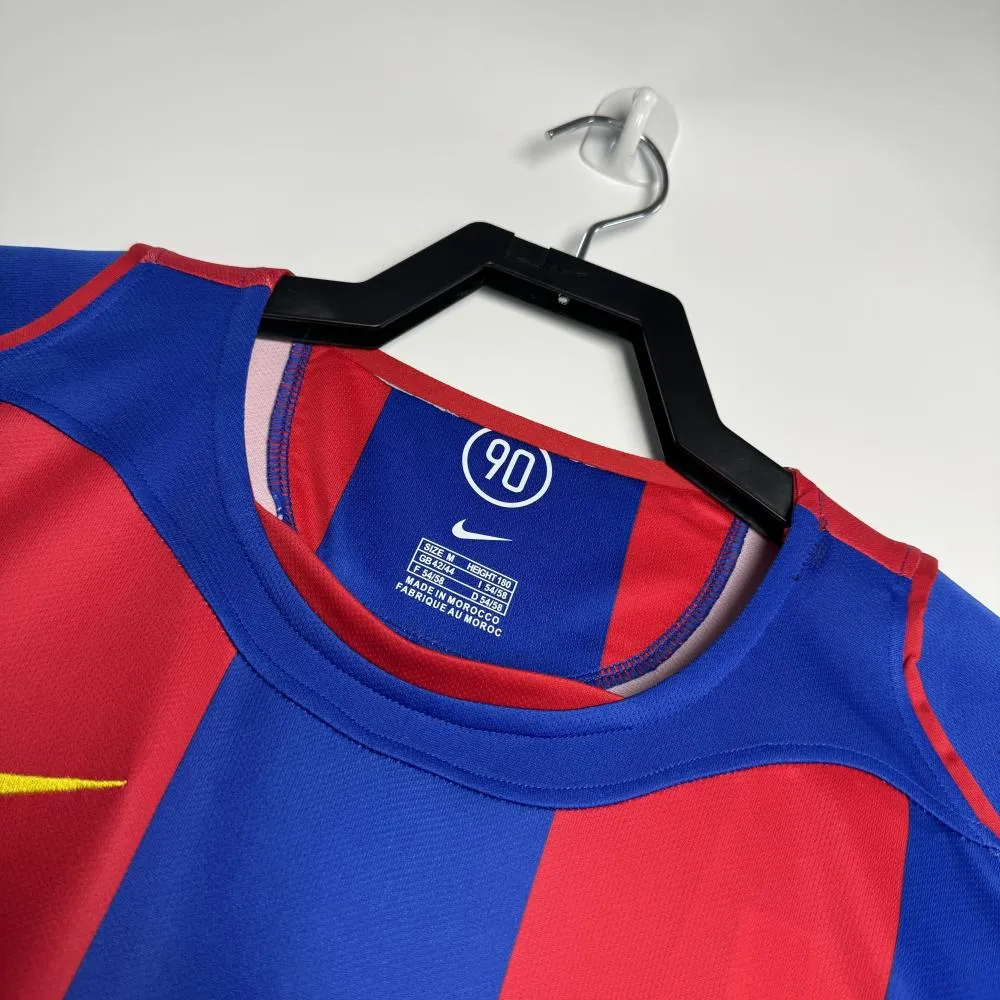 Retro 04/05 Barcelona Home S-XXL