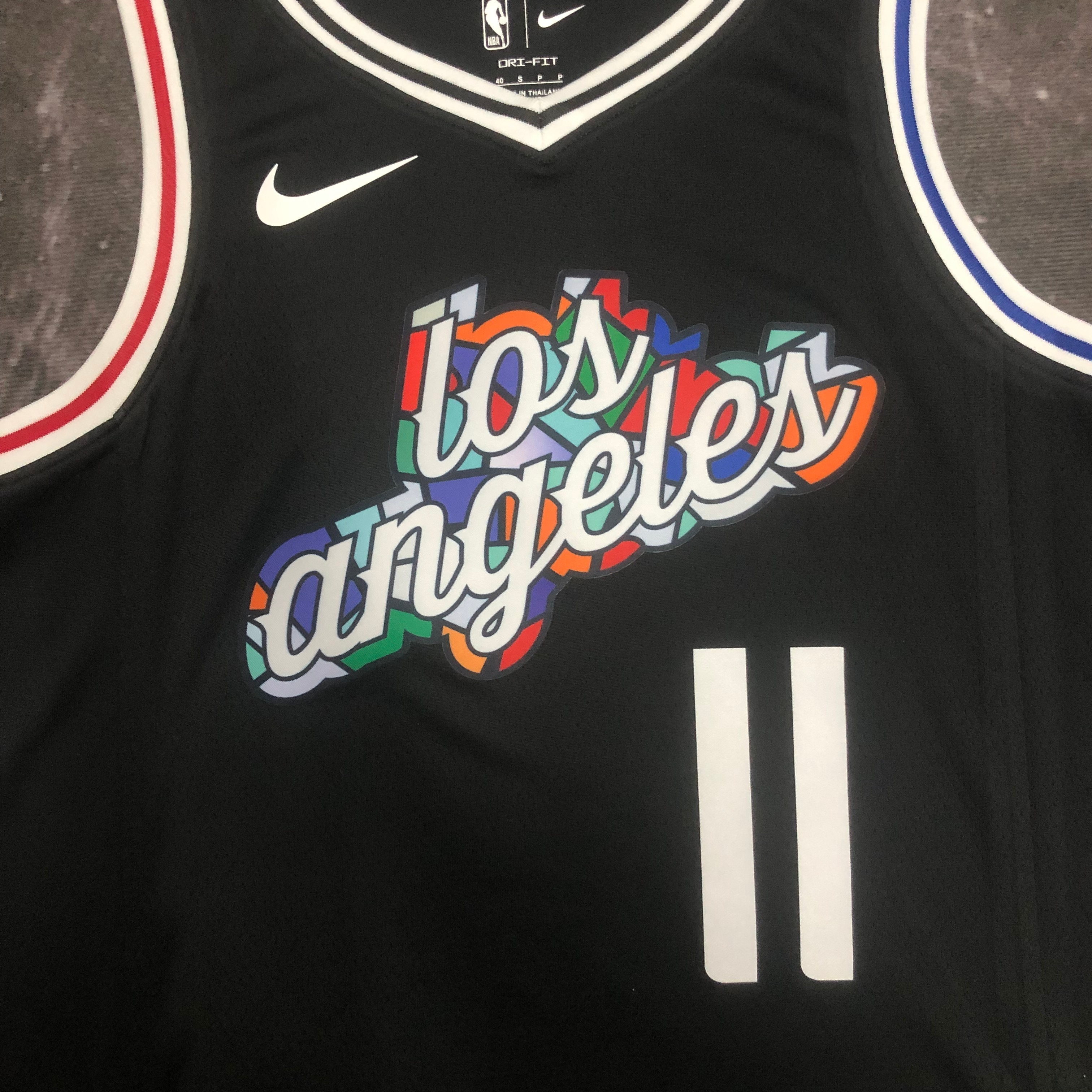 23 Season Los Angeles Clippers City Edition No.11 Wall