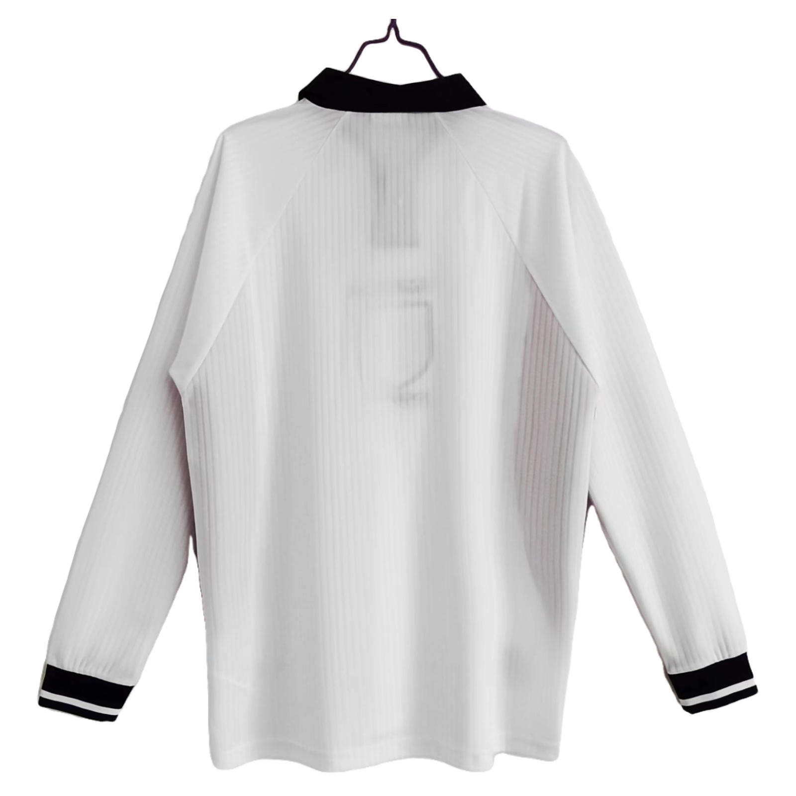 Retro  England 1998 Home Long Sleeves White