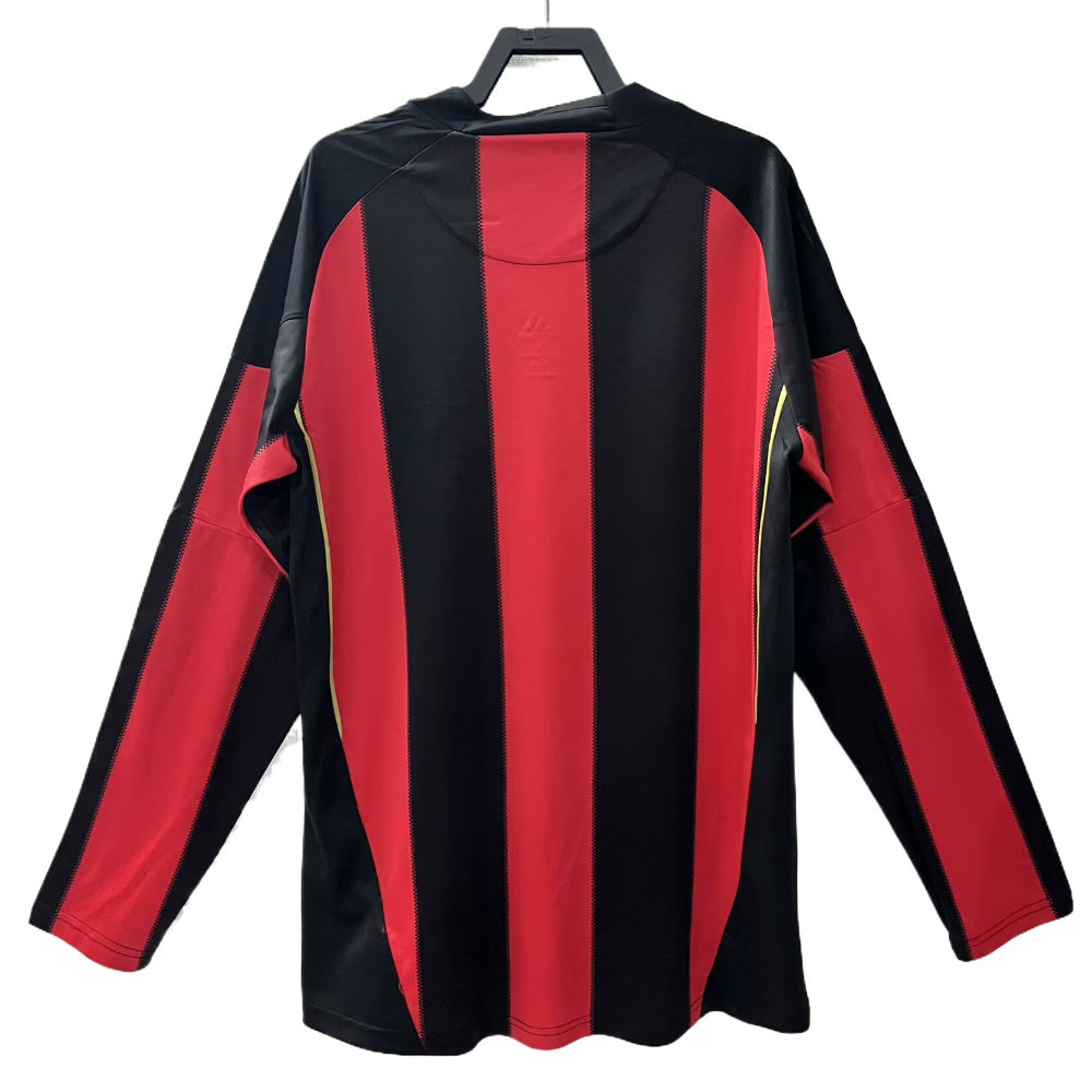 Retro 10/11 AC Milan Home Long Sleeves