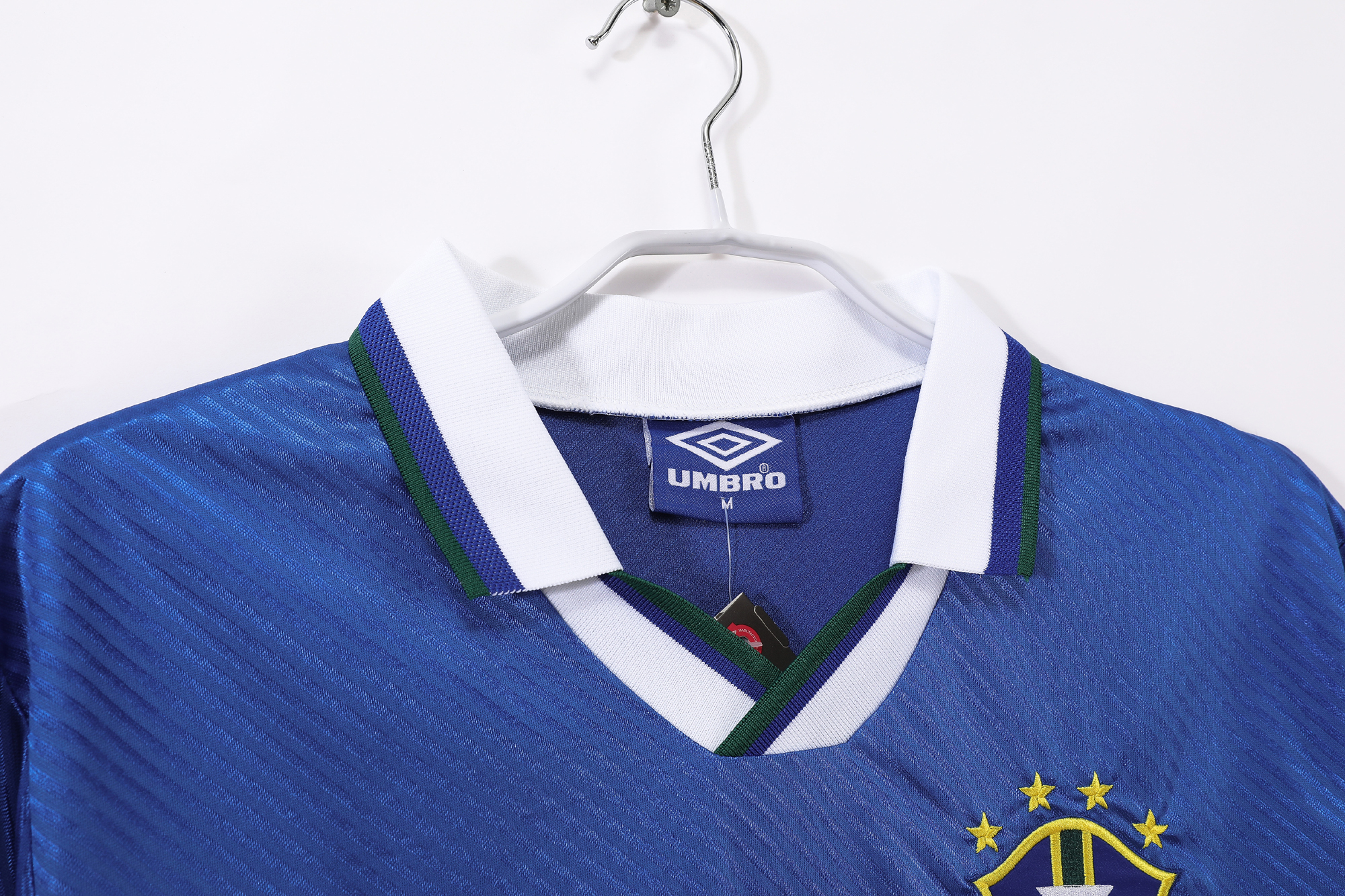 Retro  Brazil 1996 Away Blue