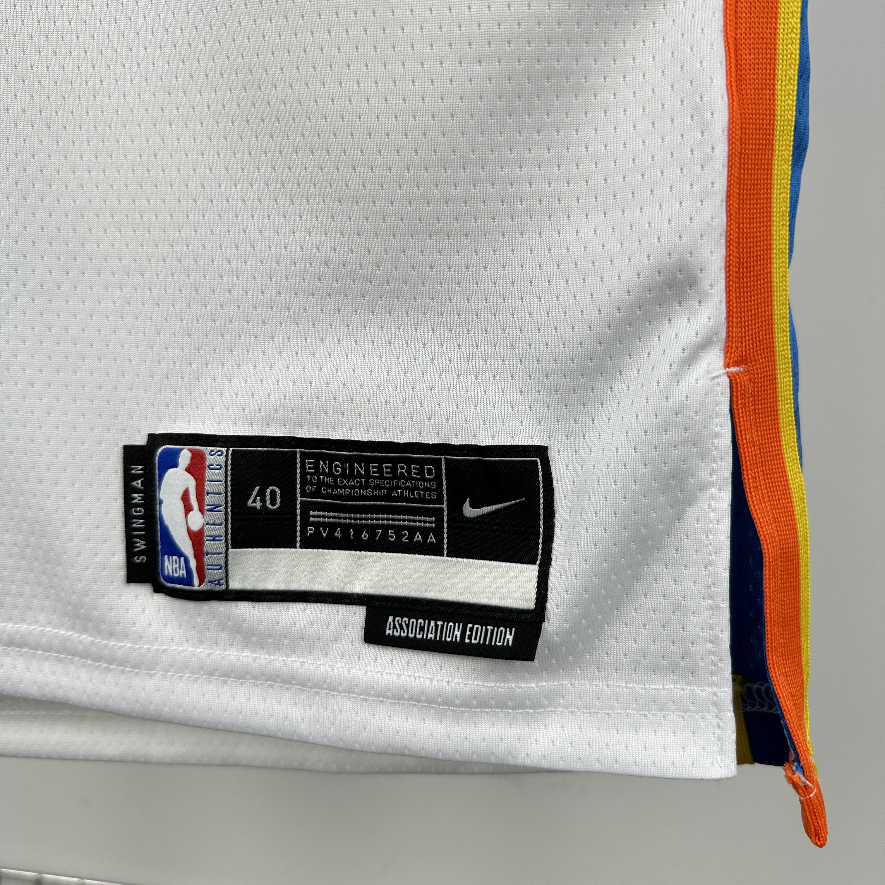 23 Season Oklahoma City Thunder White No.8