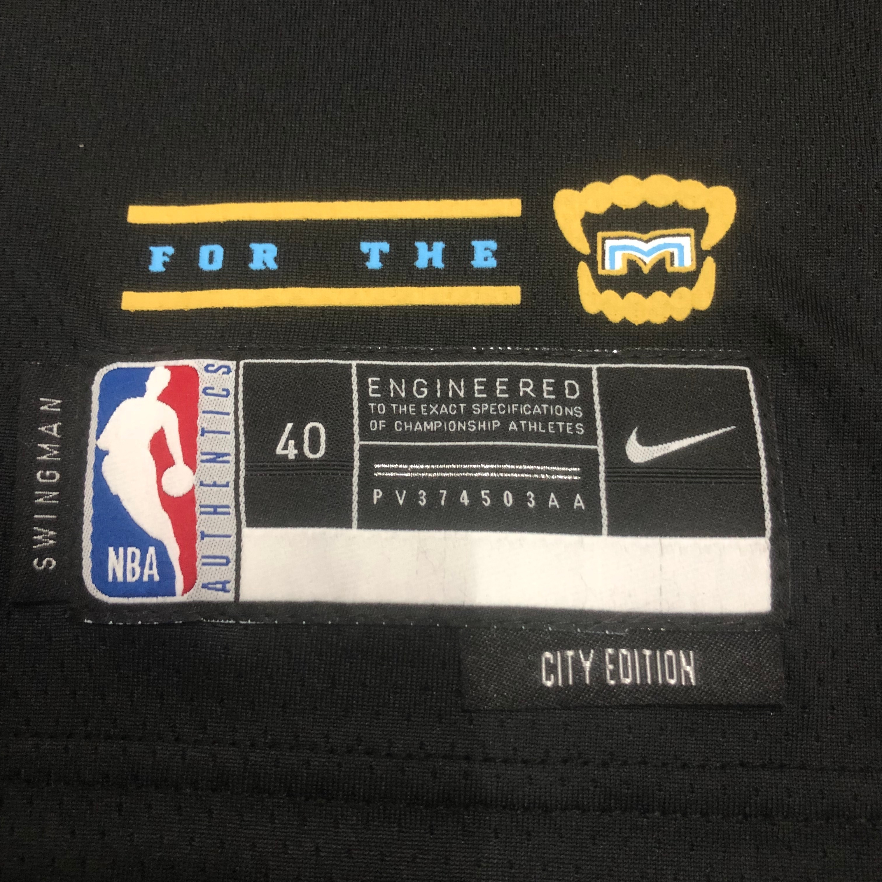 23 Season Grizzlies City Edition No.22 S-XXL