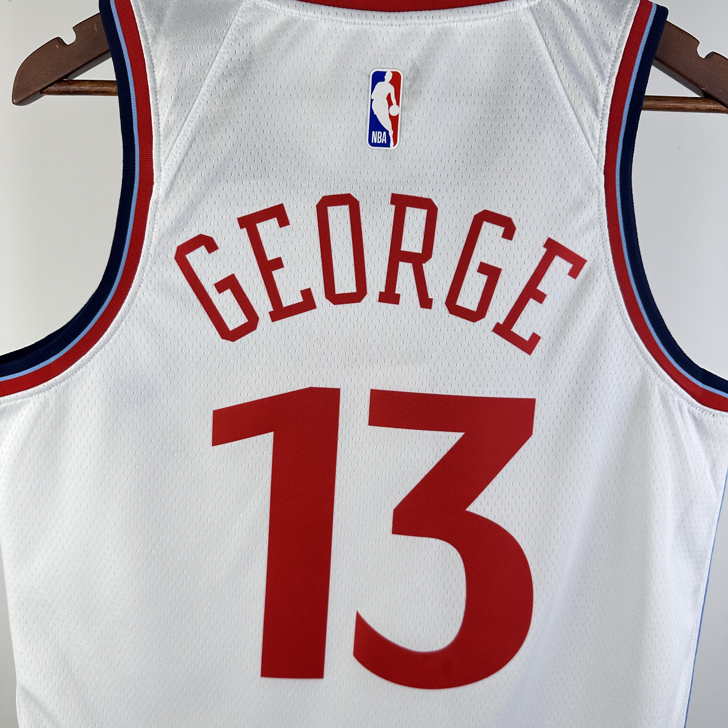 24/25 Season Los Angeles Clippers Home White  No.13 George