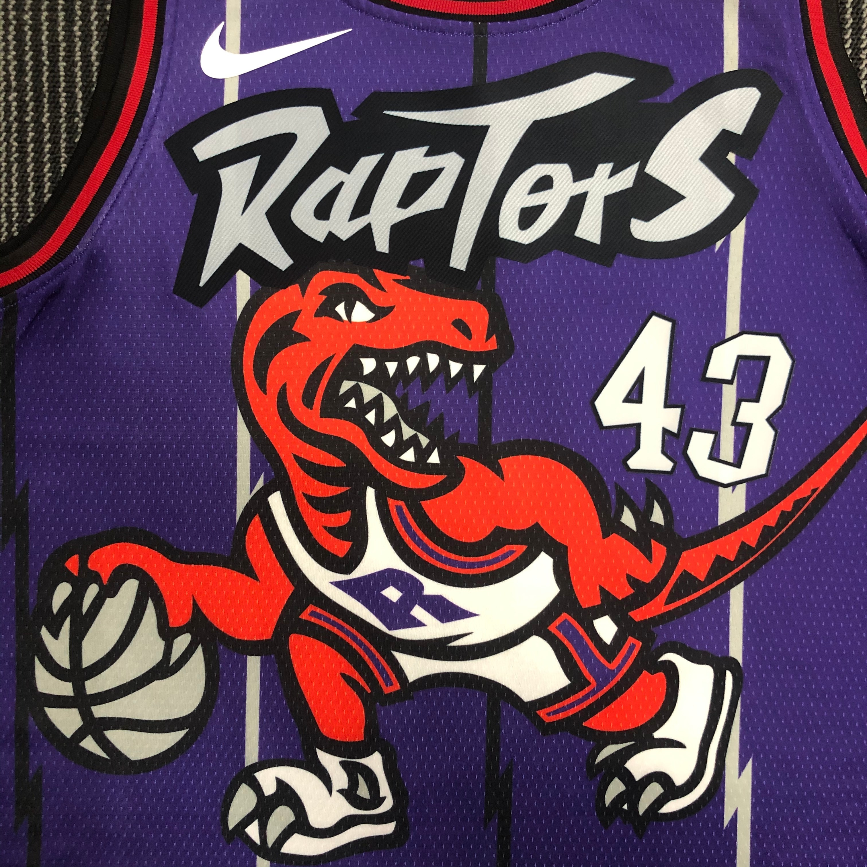 Toronto Raptors Purple  No.43 Siakam
