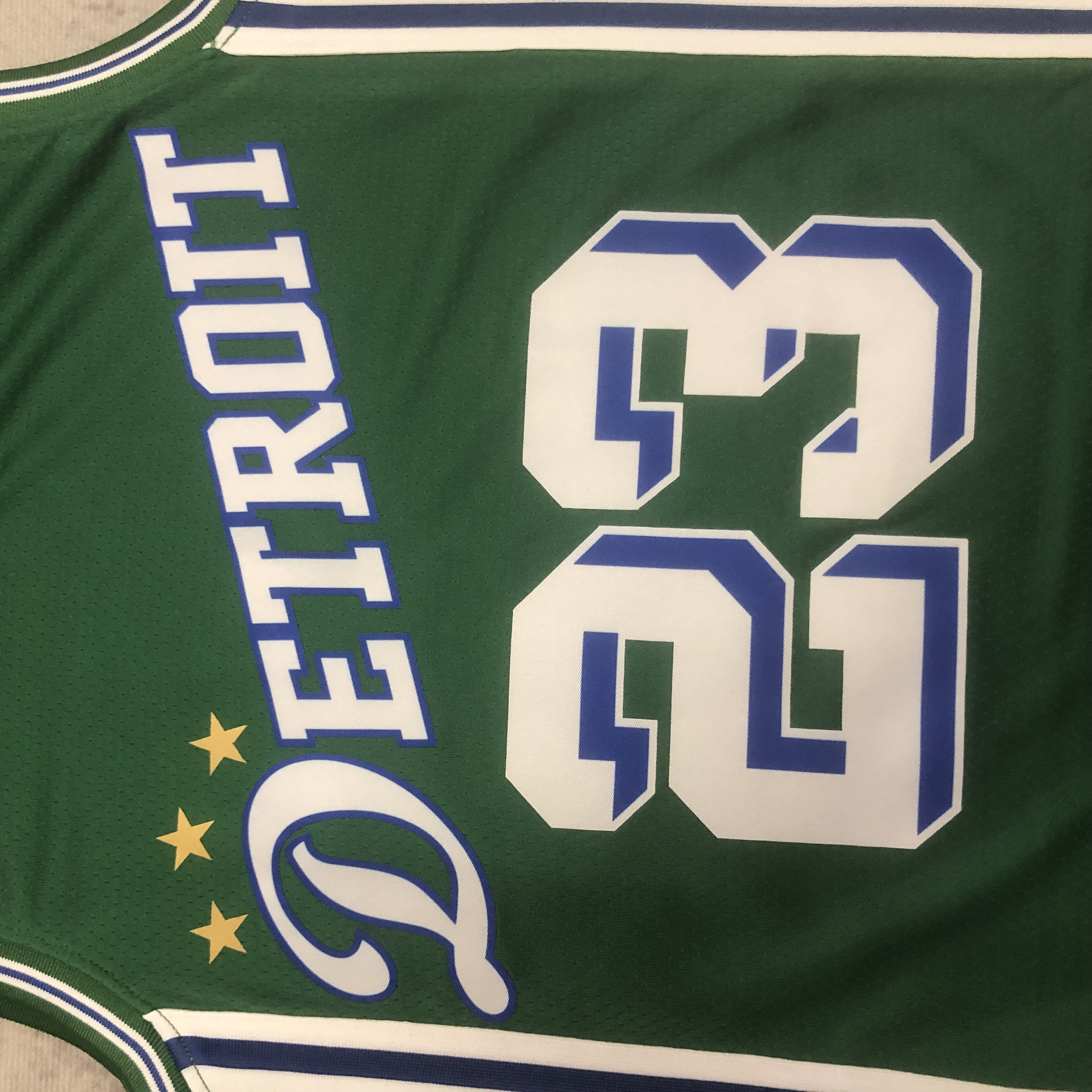 23 Season Detroit Pistons City Edition #23