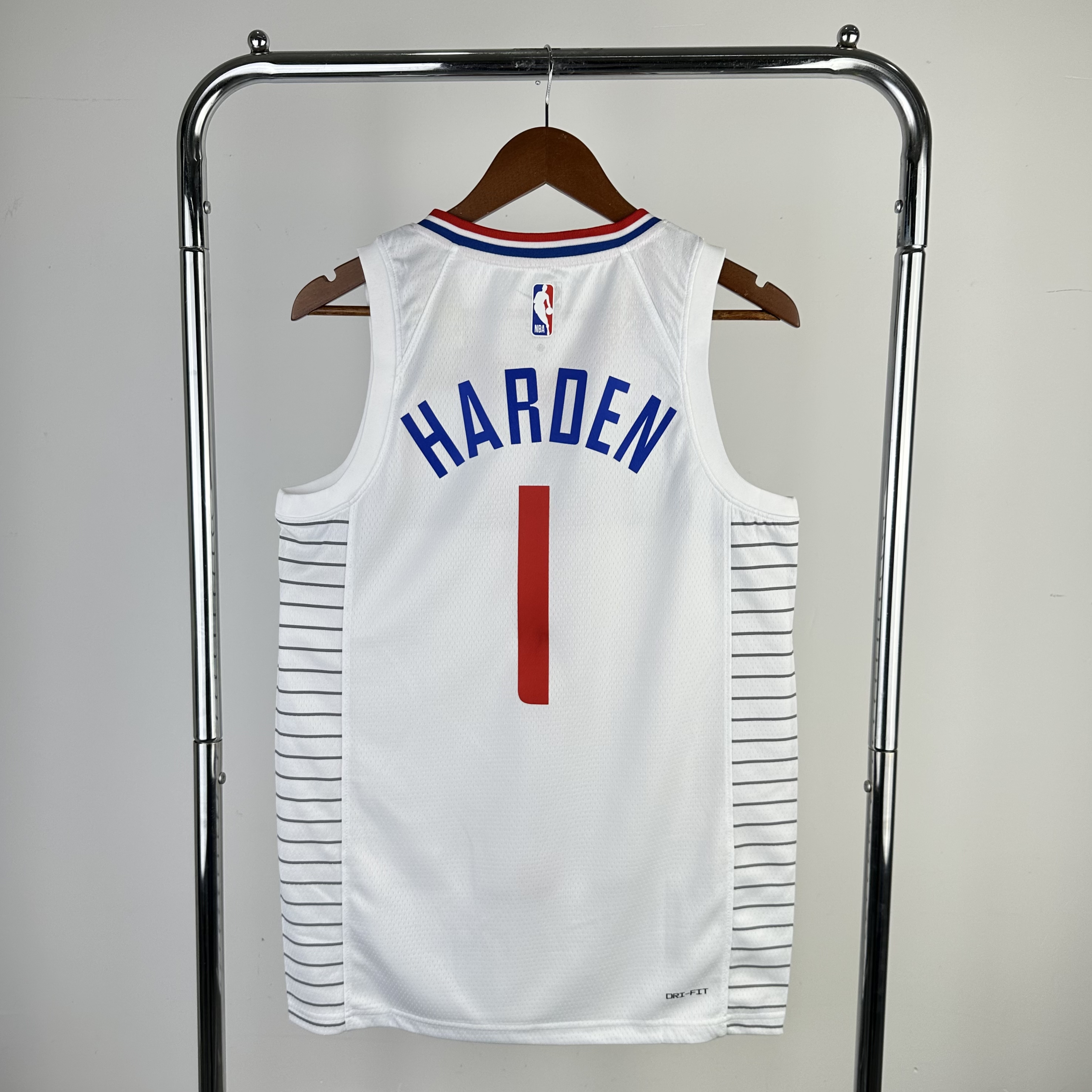 23 Season Los Angeles Clippers Home White  No.1 Harden