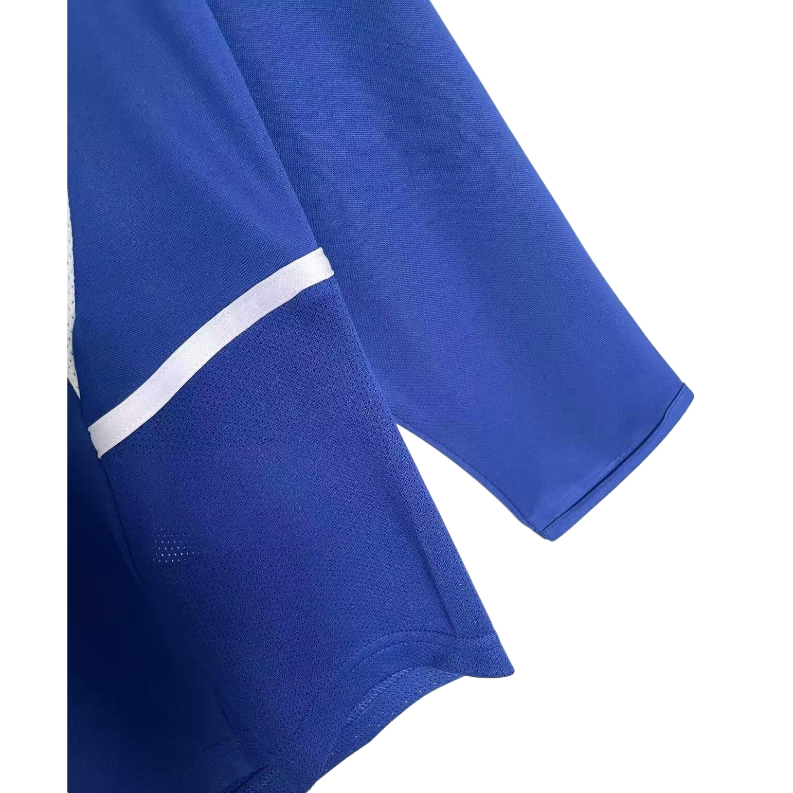 Retro  Brazil 2002 Away Blue Long Sleeves