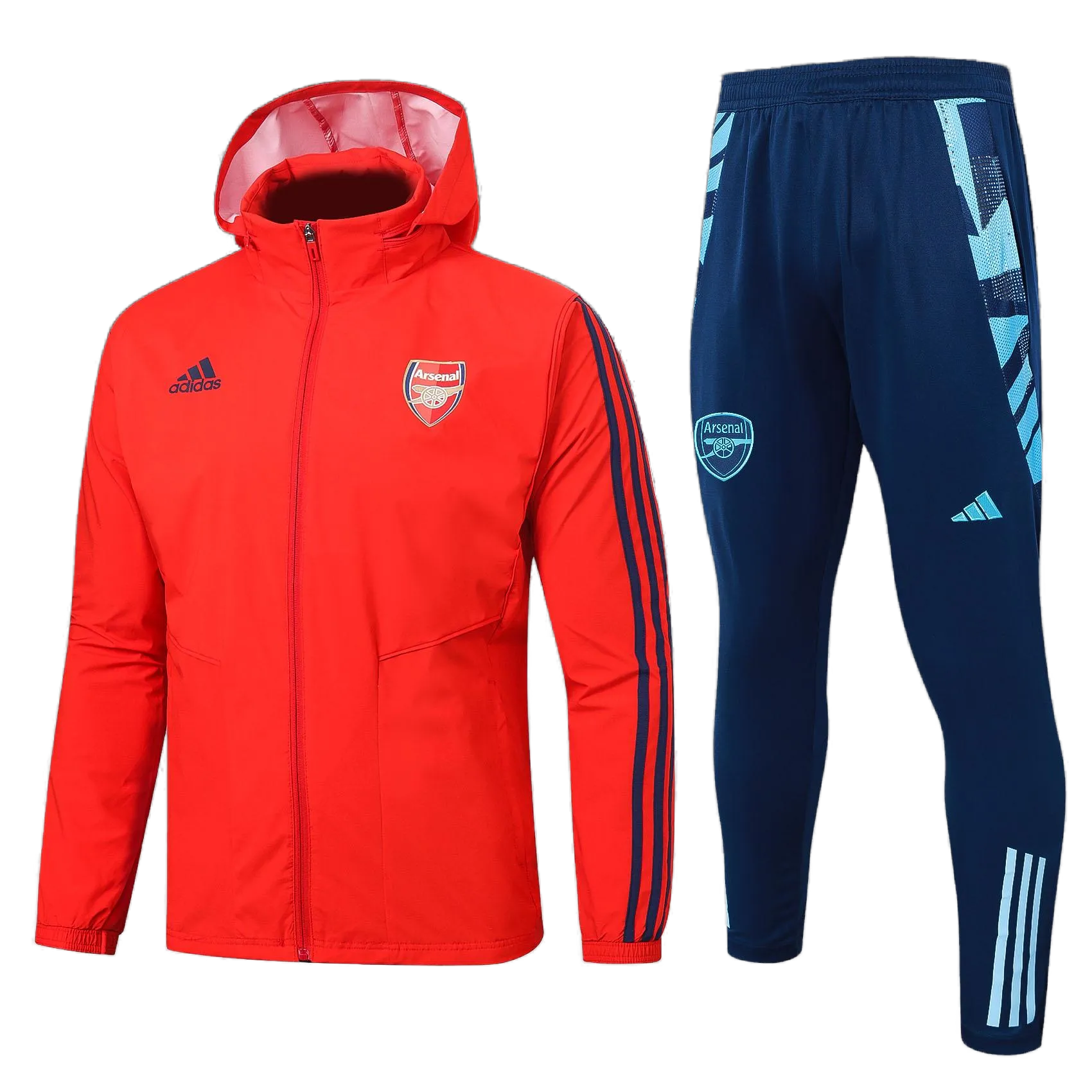 2425 Arsenal half zipper hoodie Training suit G272 Windbreaker