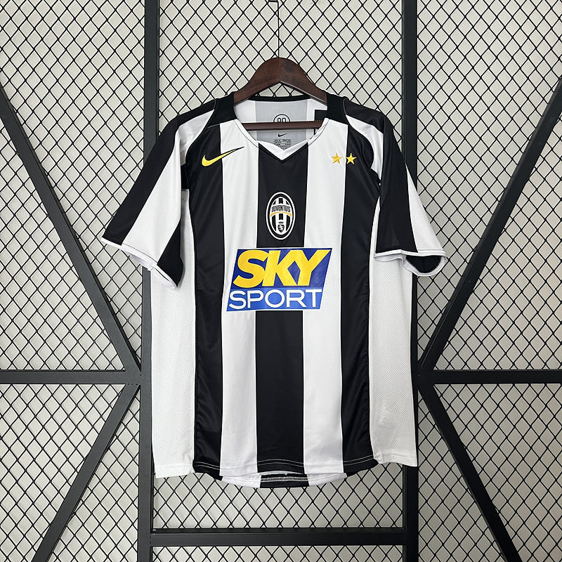 Retro 2004/05 Juventus Home Kit S~XXL
