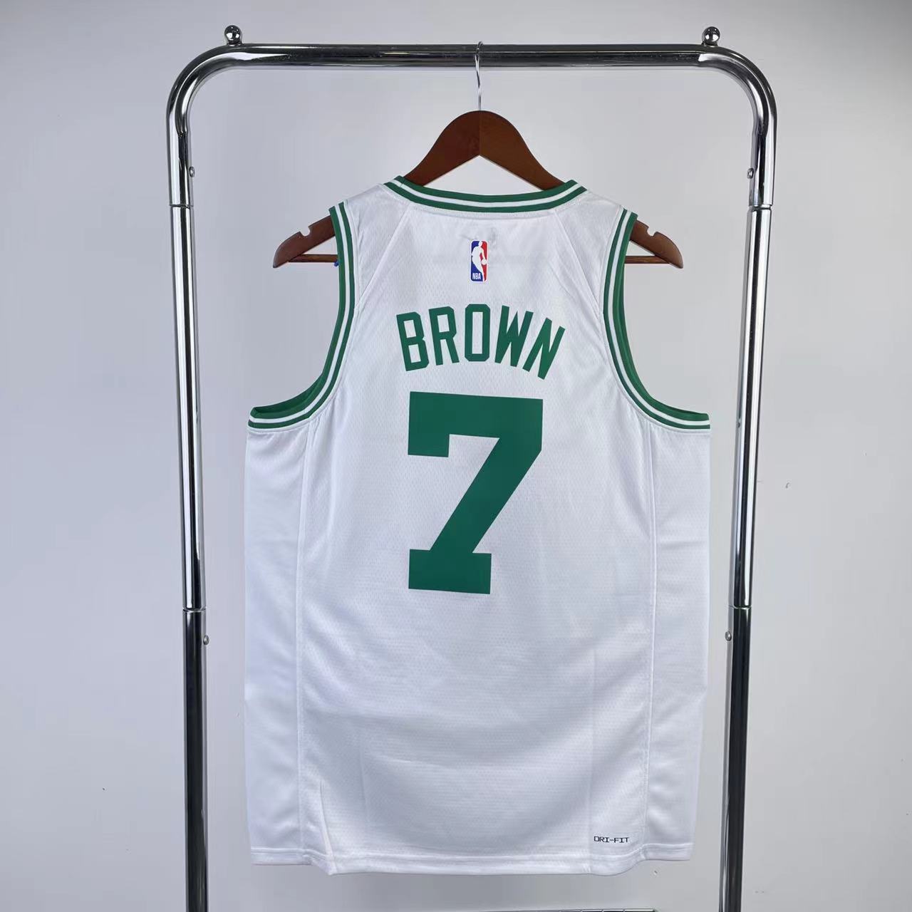 23 Season Boston Celtic White No.7 Brown