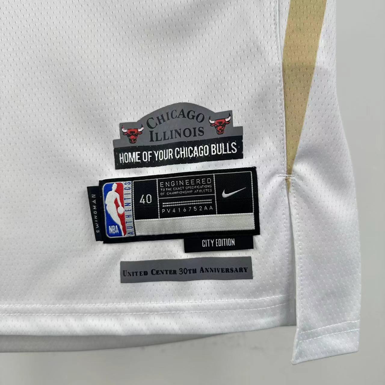 25 Season Chicago Bulls City Edition No.8