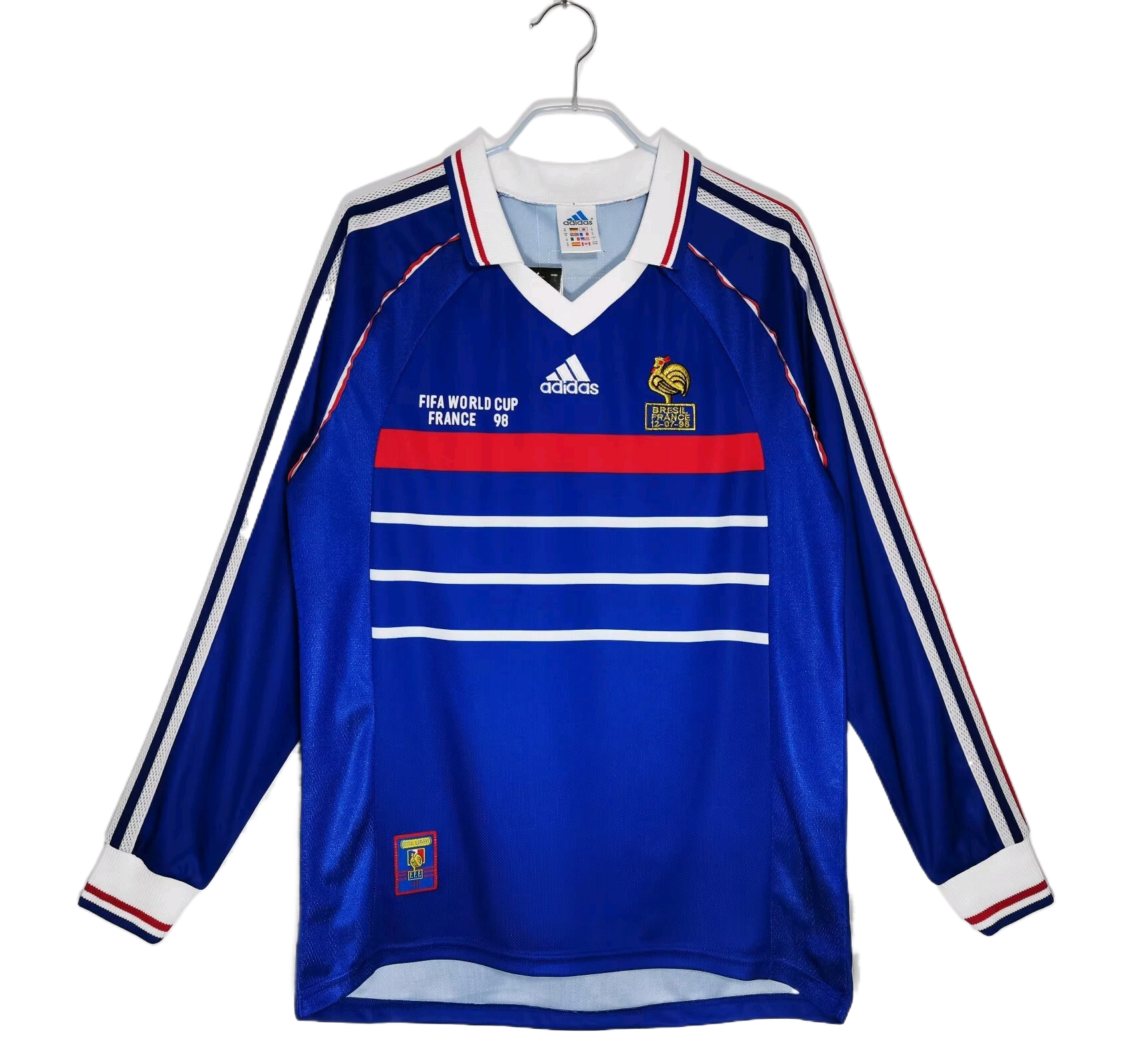 Retro  France 1998 Final Game Home-Masculina