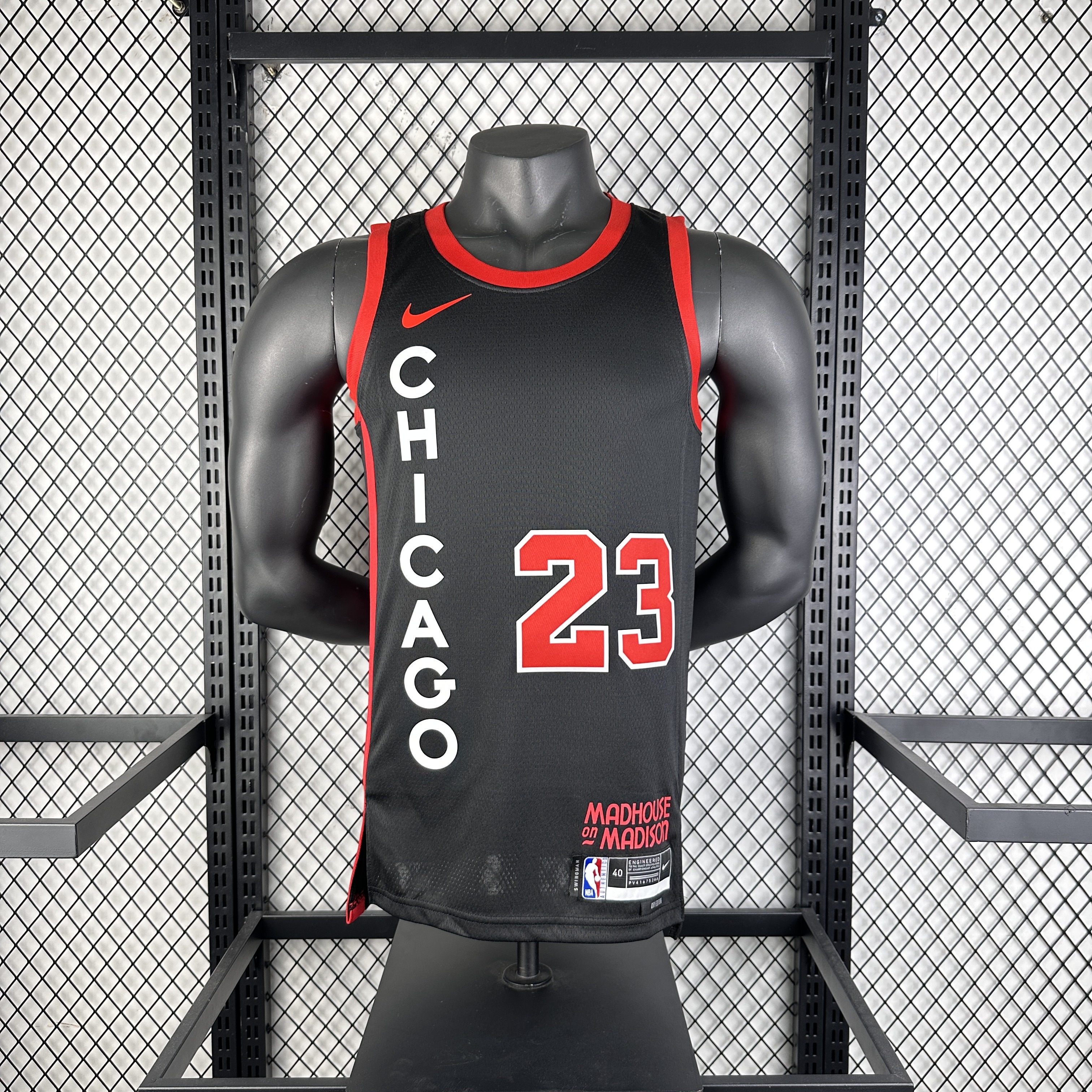 24 Season Chicago Bulls City Edition No.23 Jordan