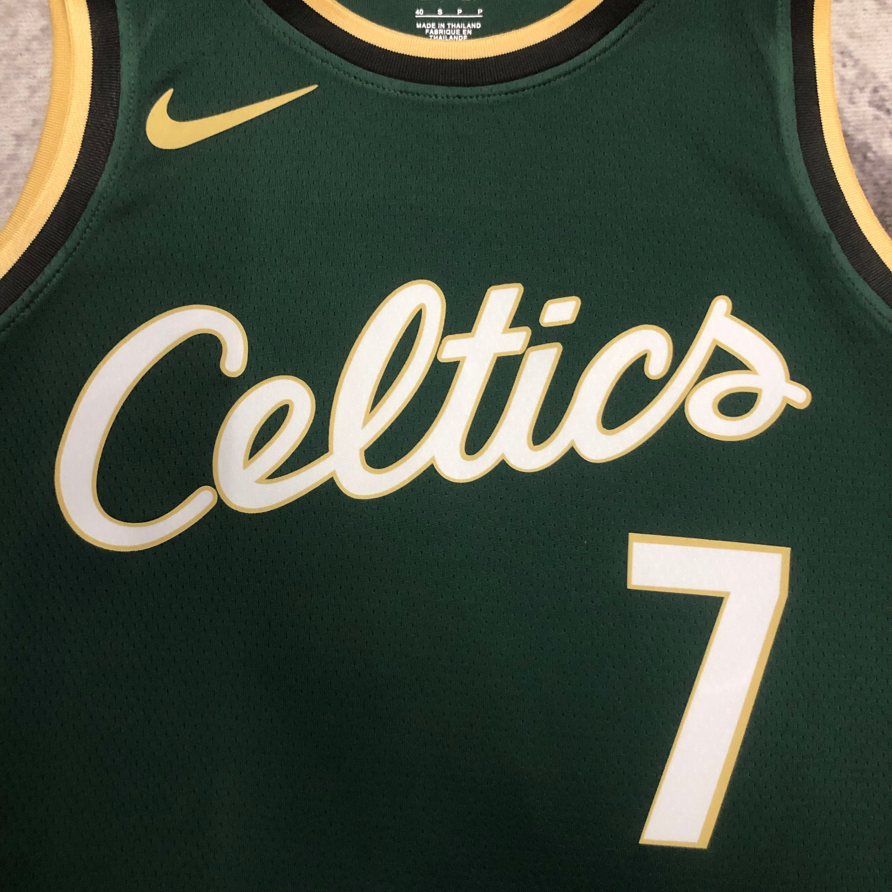 23 Season Boston Celtic City Version No.7 Brown