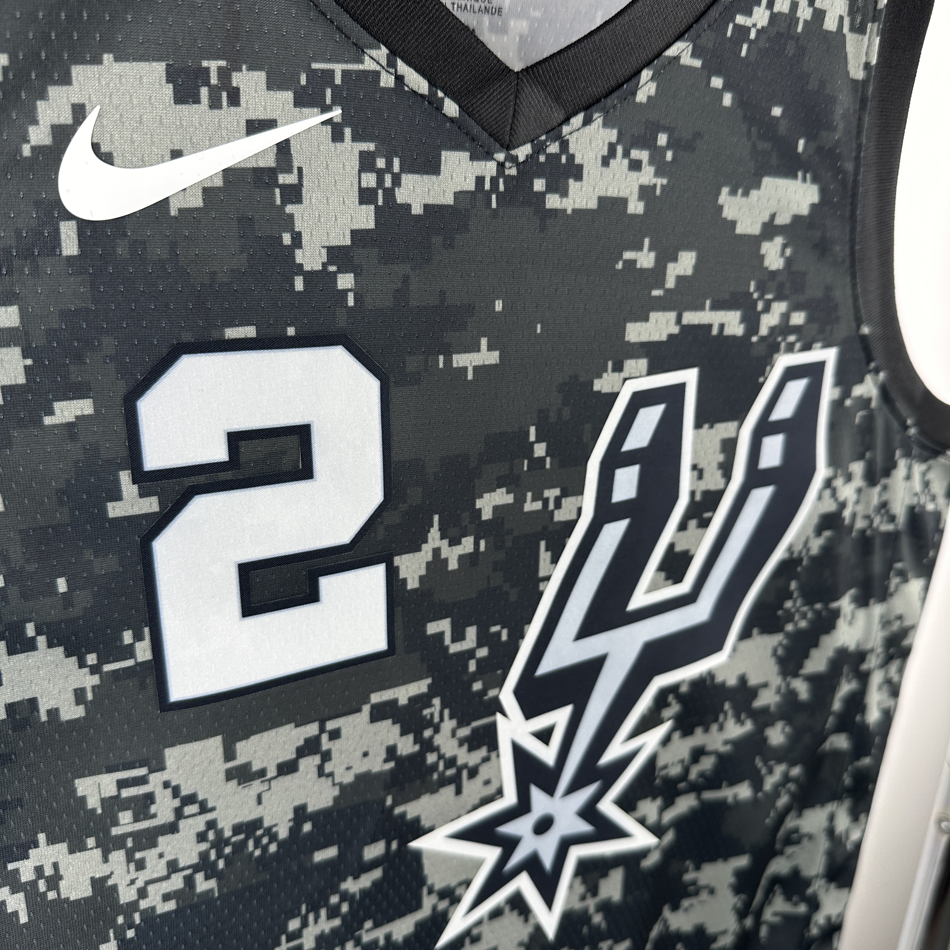 SAN ANTONIO SPURS CAMO  #2 LEONARD