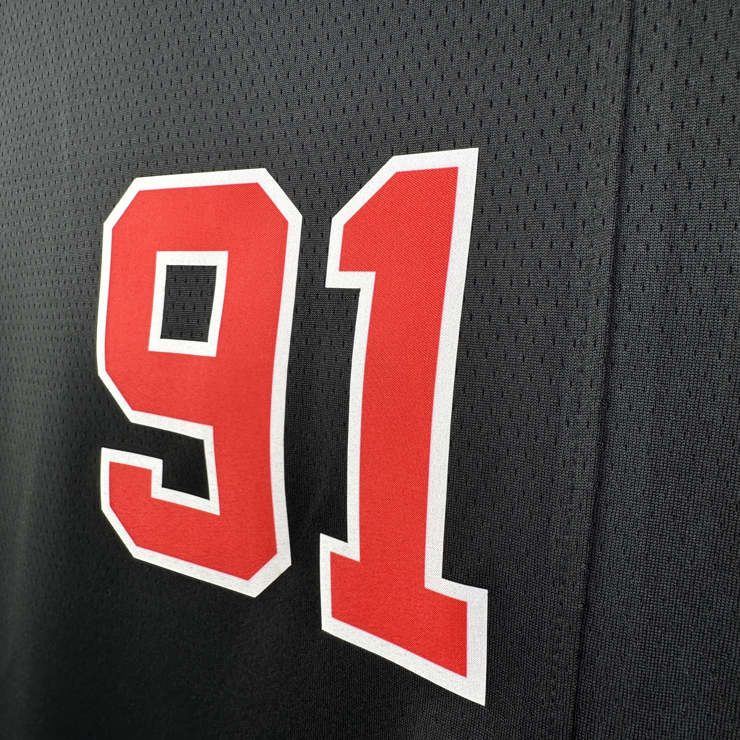 24 Season Chicago Bulls City Edition No.91 RODMAN