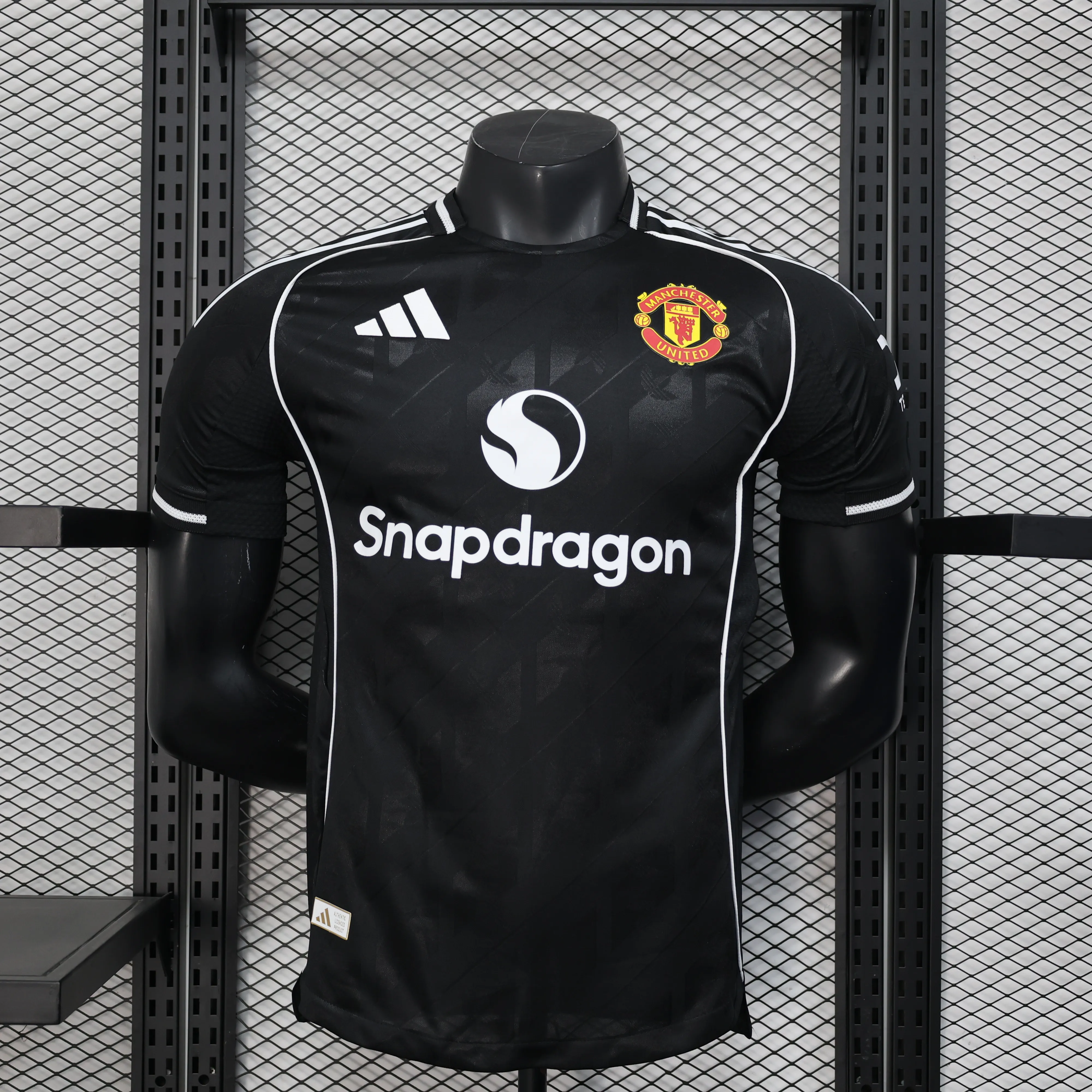 Player Version Manchester United 25/26 Black  S-XXL