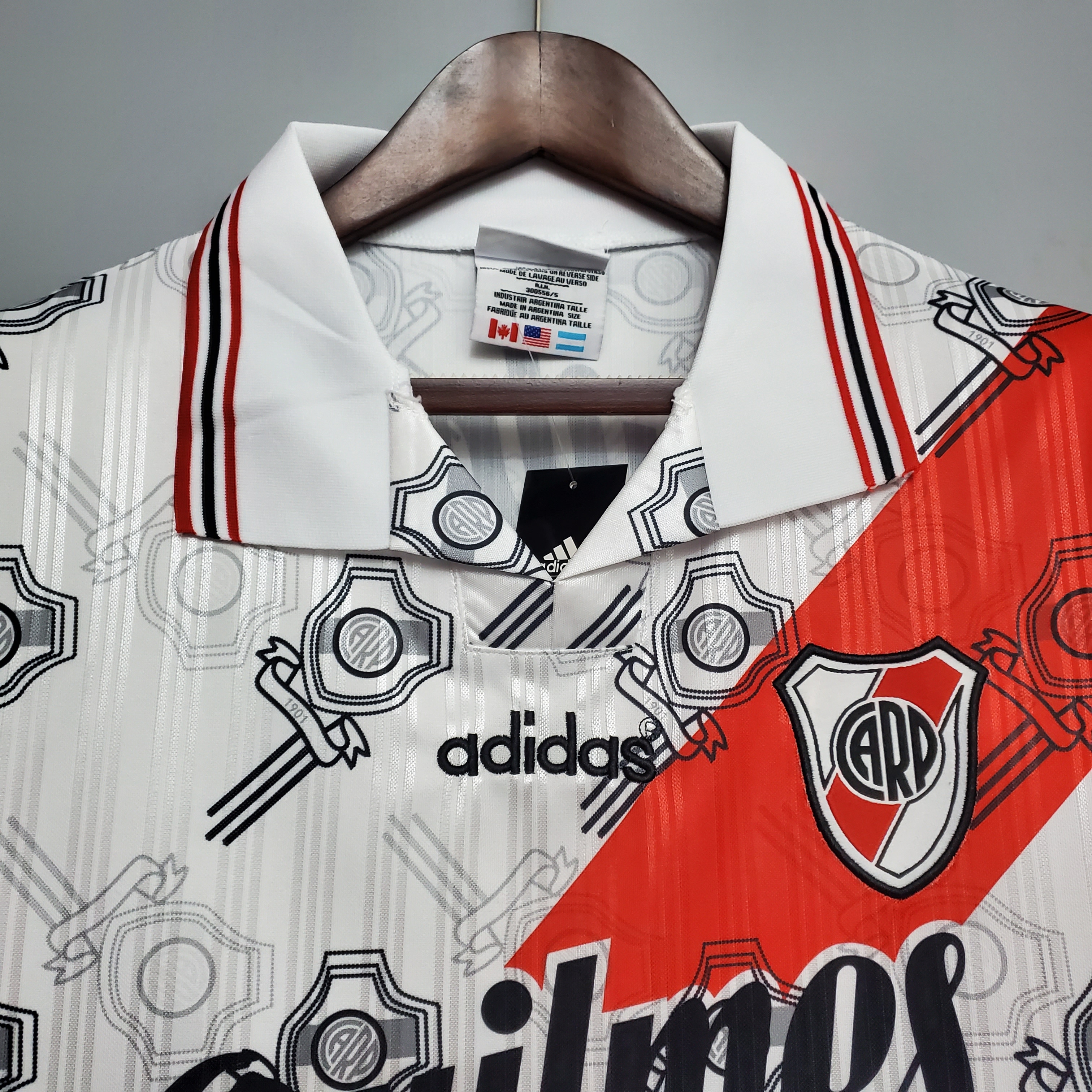 Retro River Plate 1996/97 Home  S-XXL