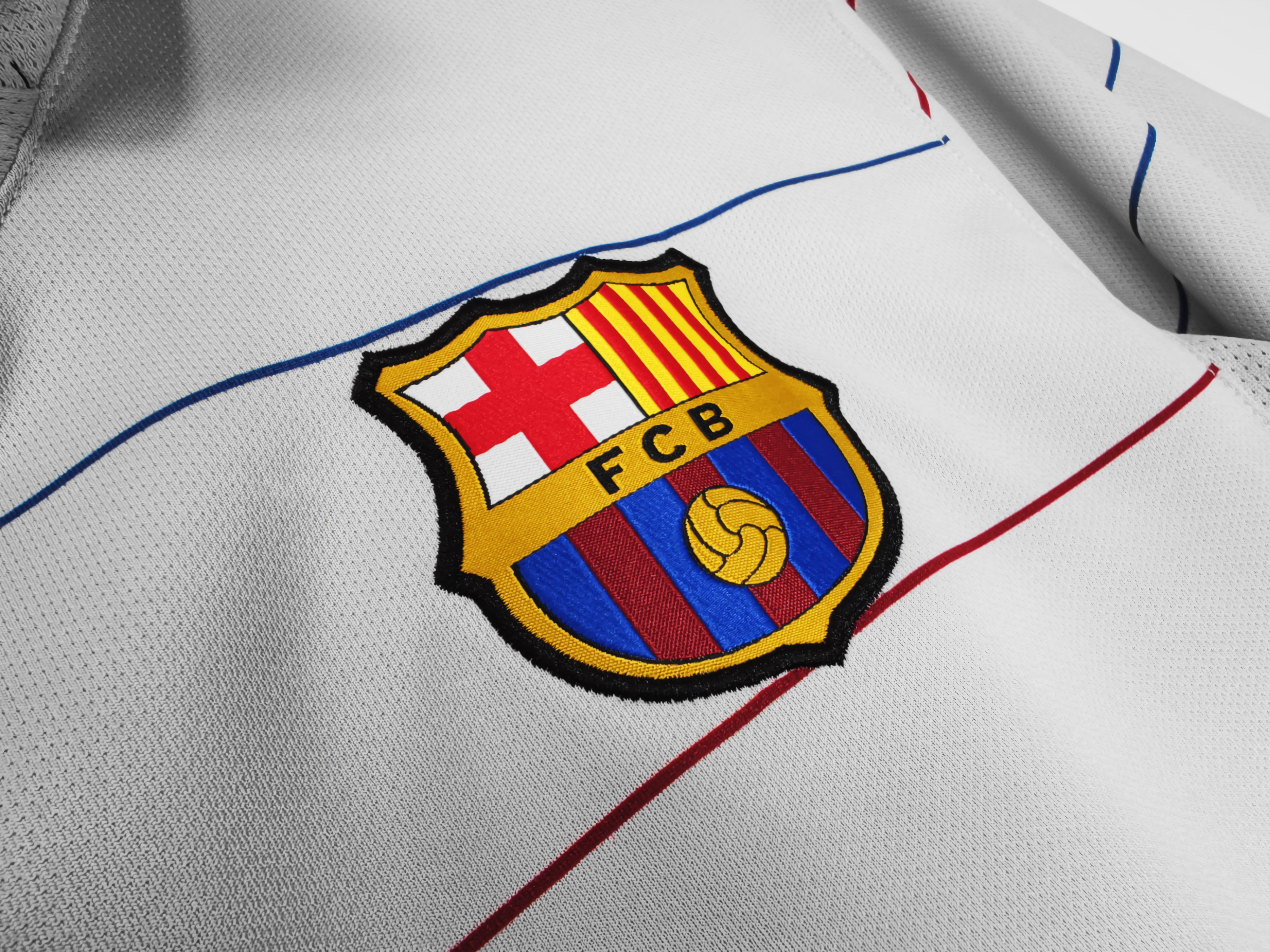 Retro Barcelona 03/04 Away  Long Sleeves S-XXL