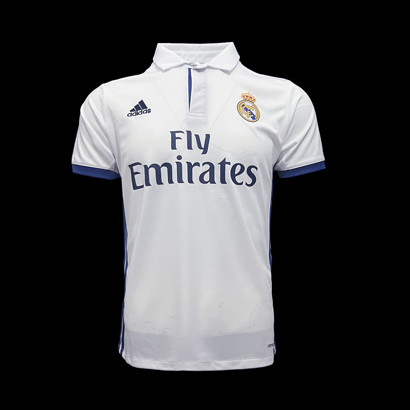 Retro Real Madrid 16/17 Home White