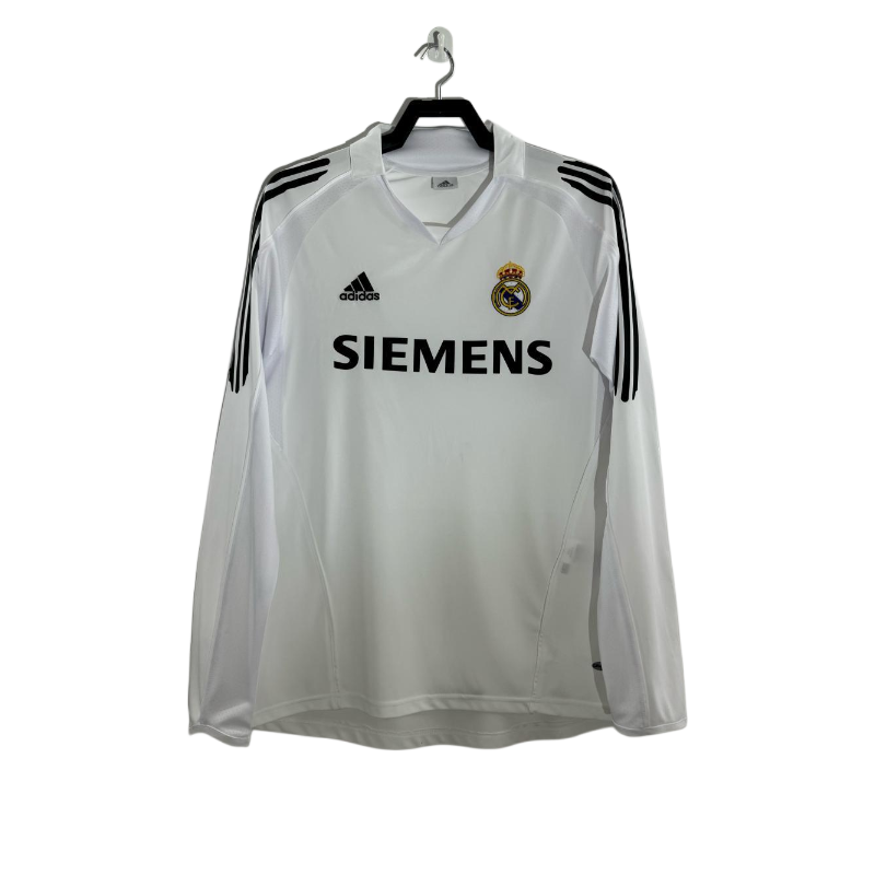 Retro Real Mαdrid 2005/06 Home Long Sleeves