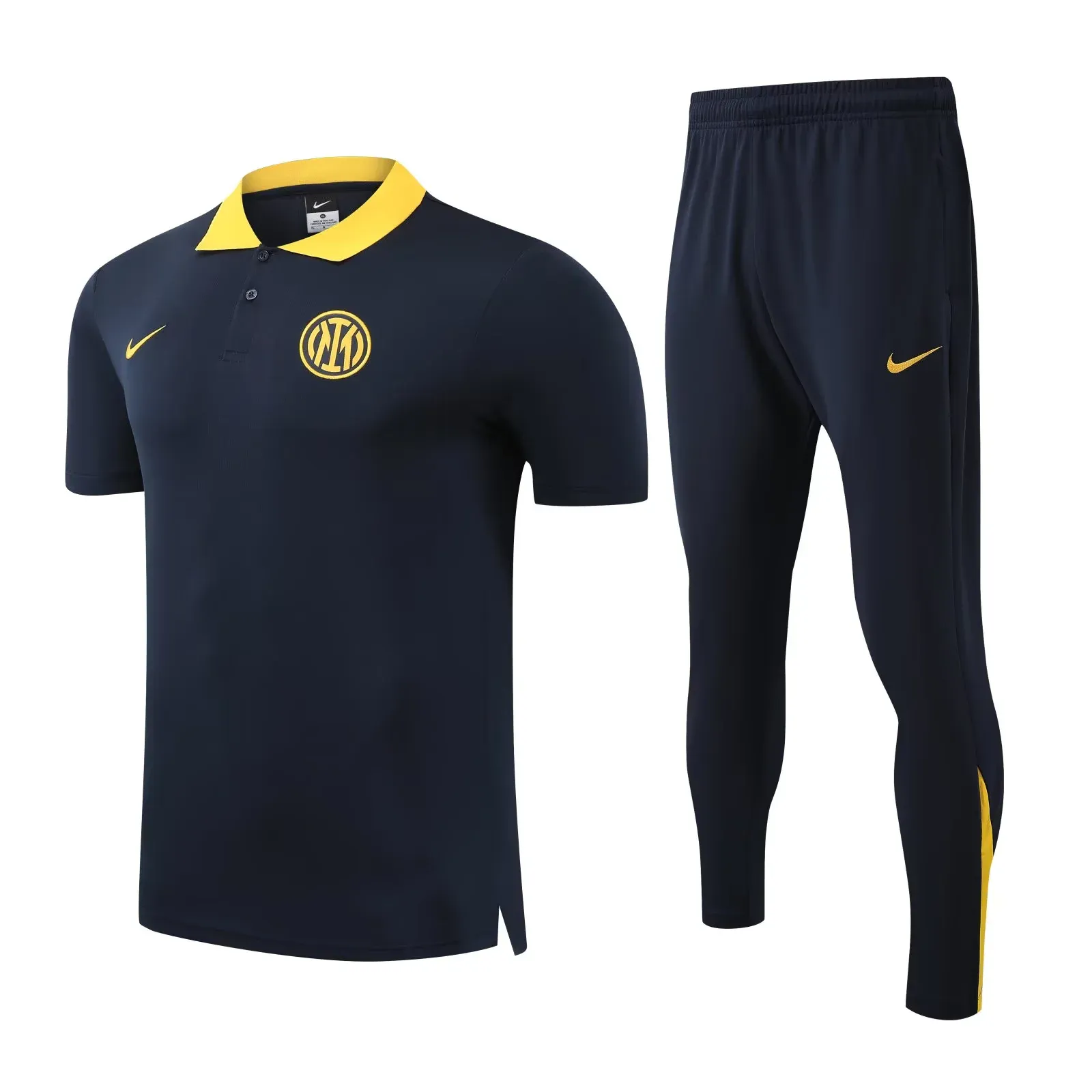 Inter Milano Short Sleeves Long Pants Training Suit