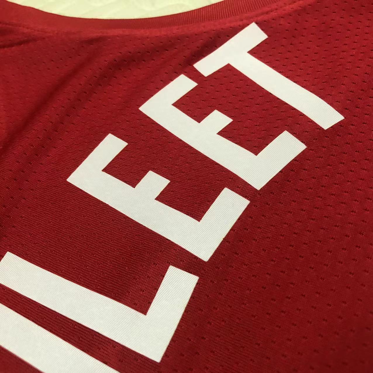 23 Season Toronto Raptors Away Red  No.23 Vanvleet