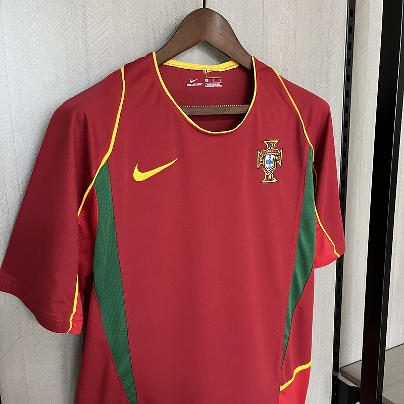Retro 2002 Portugal Home S-XXL