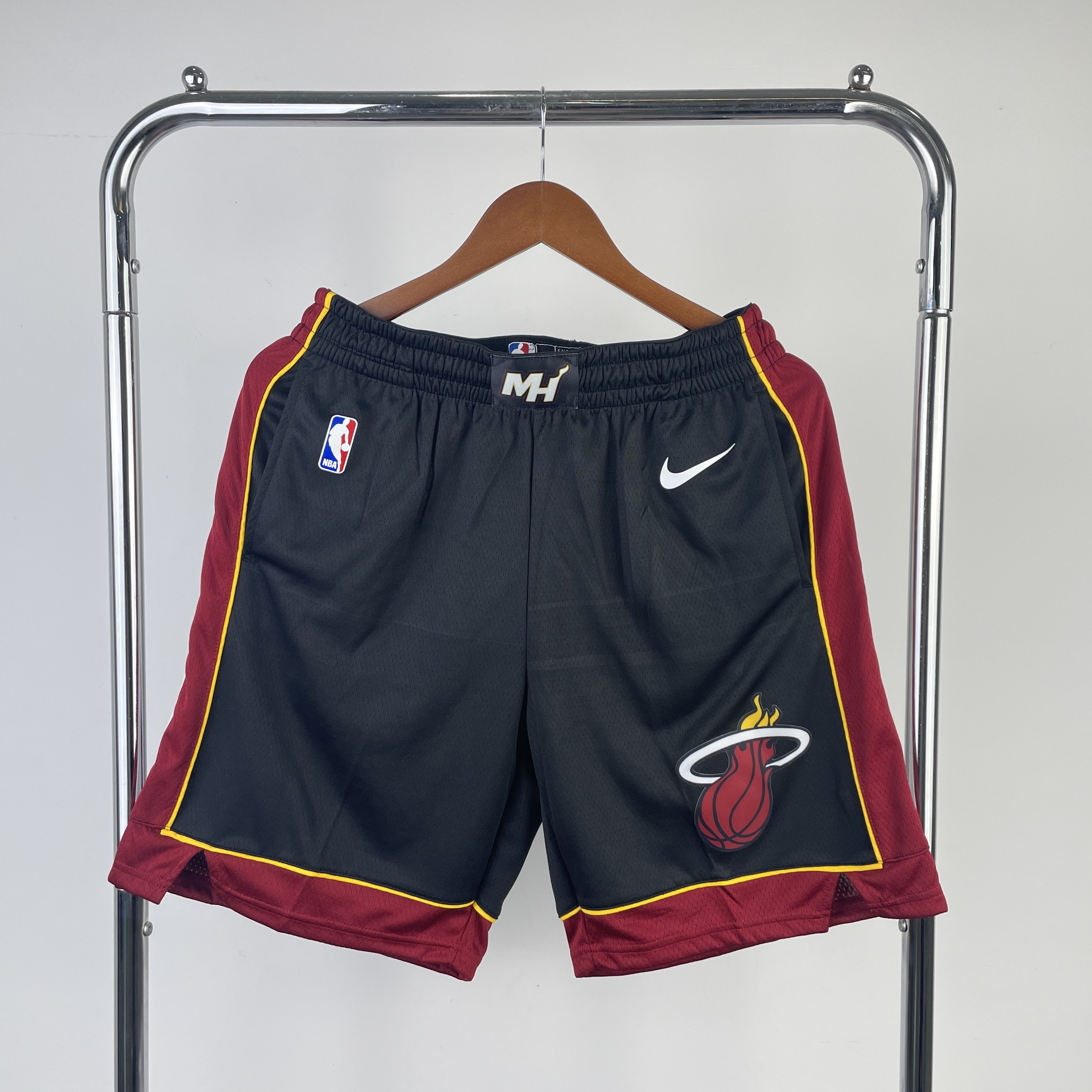 23 Season Miami Heat Black Shorts
