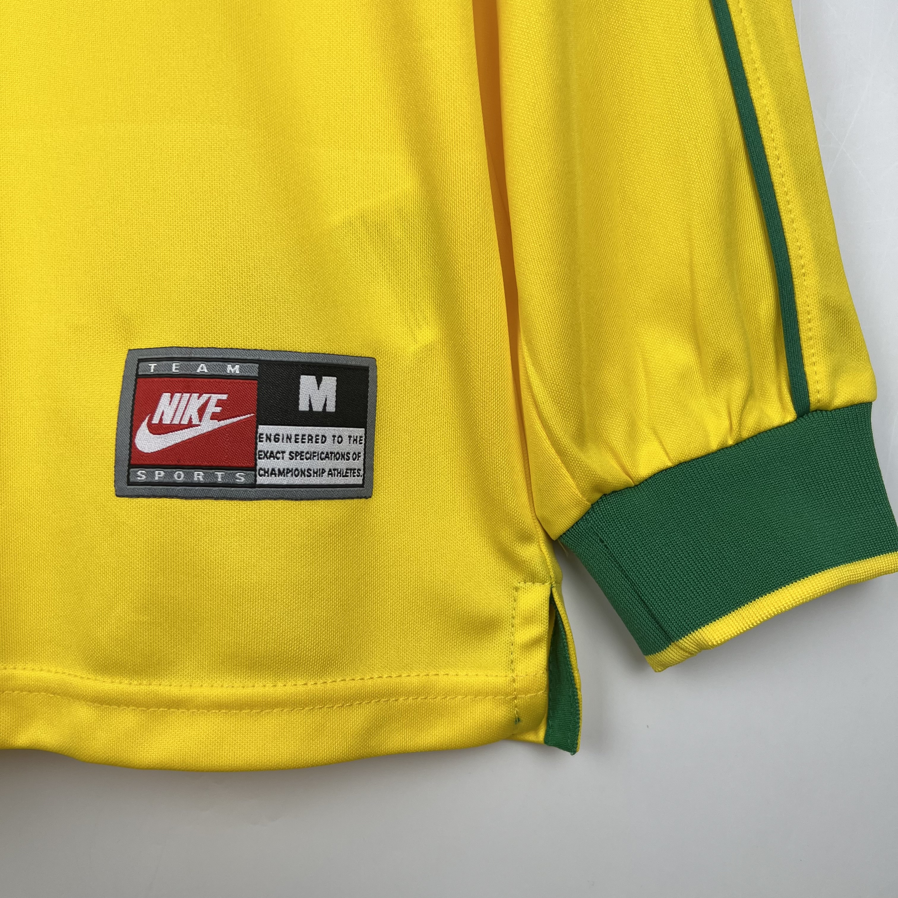 Retro 1998 Brasil Home Long Sleeves size S-XXL