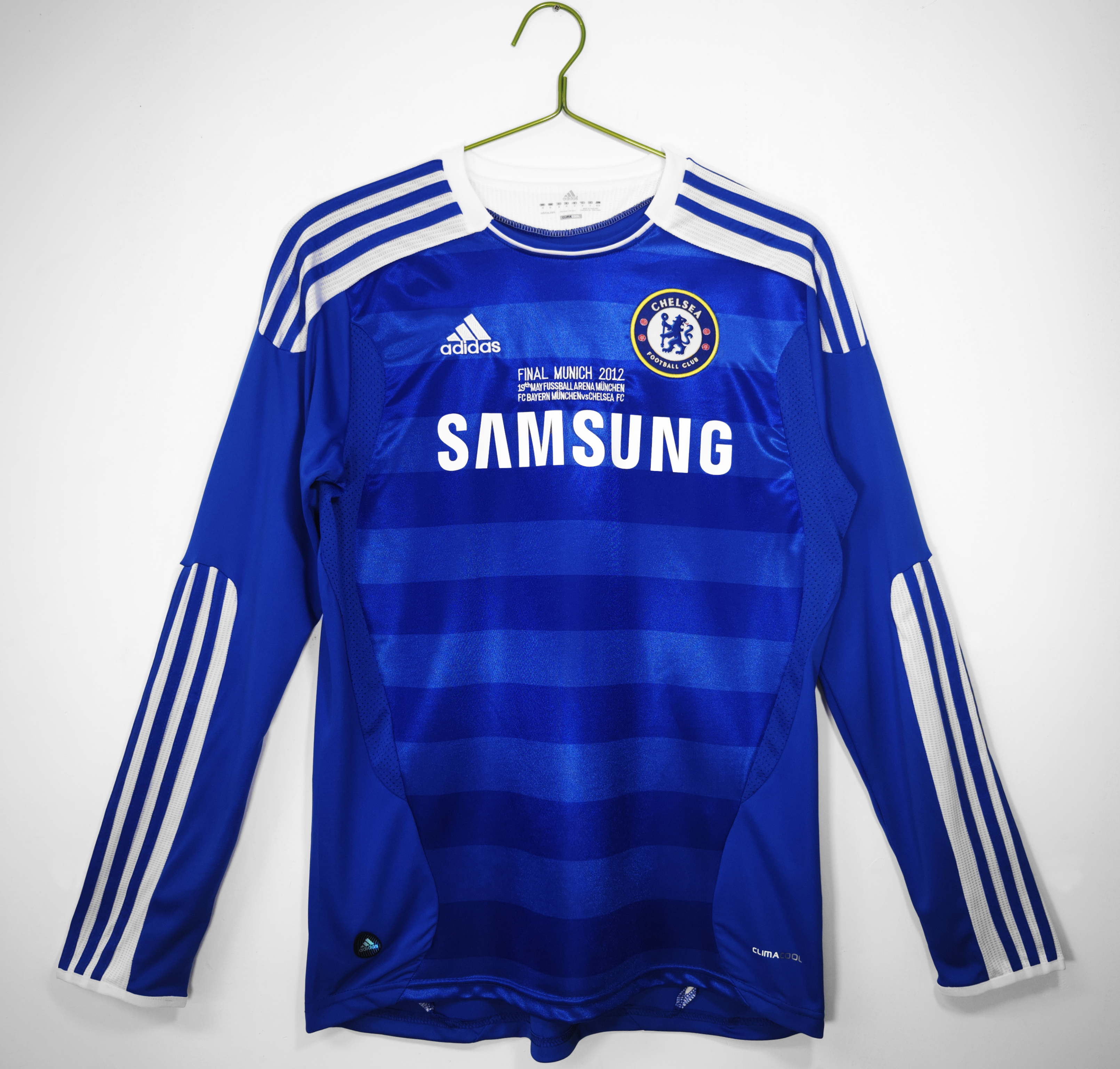 Retro Chelsea 2011/12 Home Champions League Long Sleeves