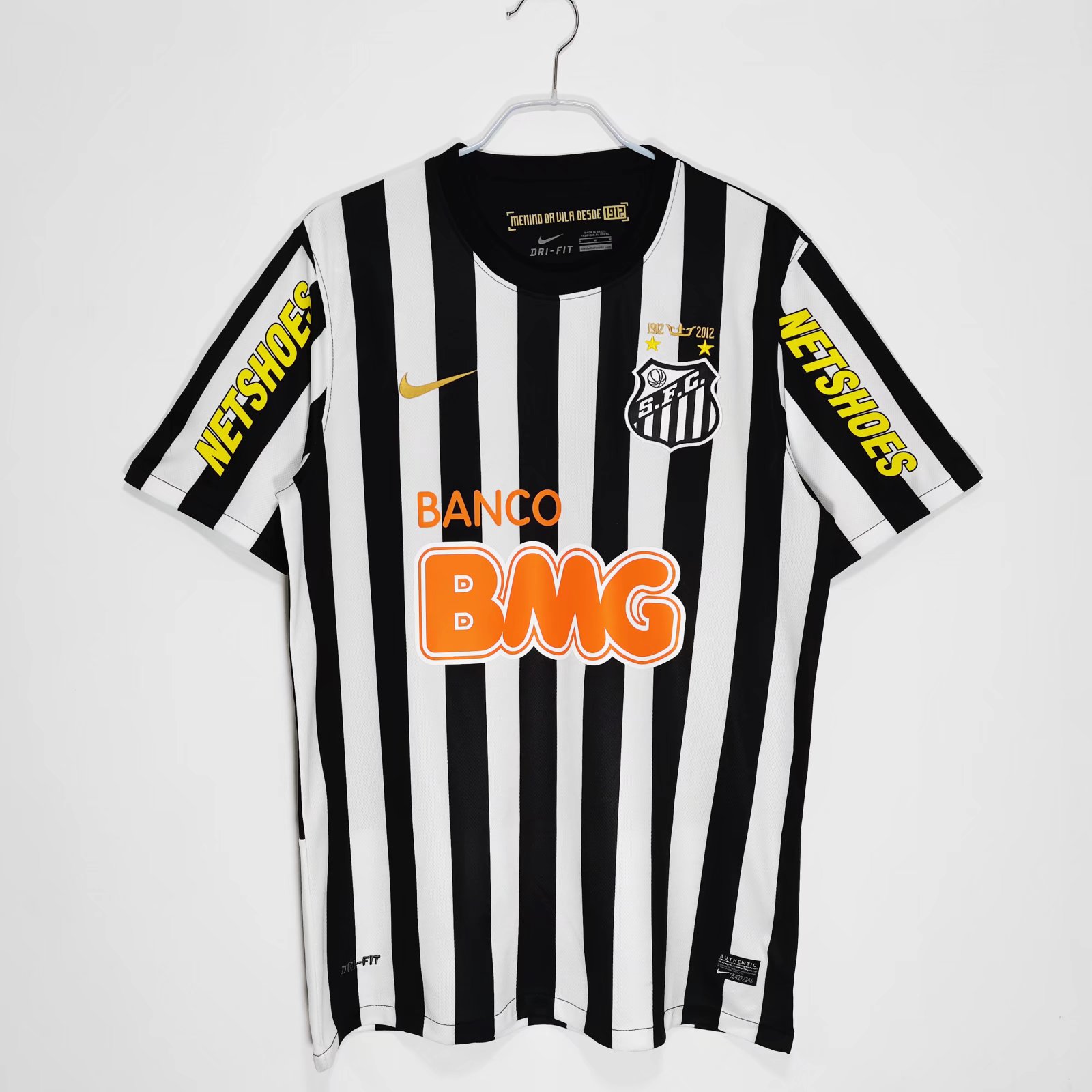 Retro 2013 Santos Away Kit S-XXL
