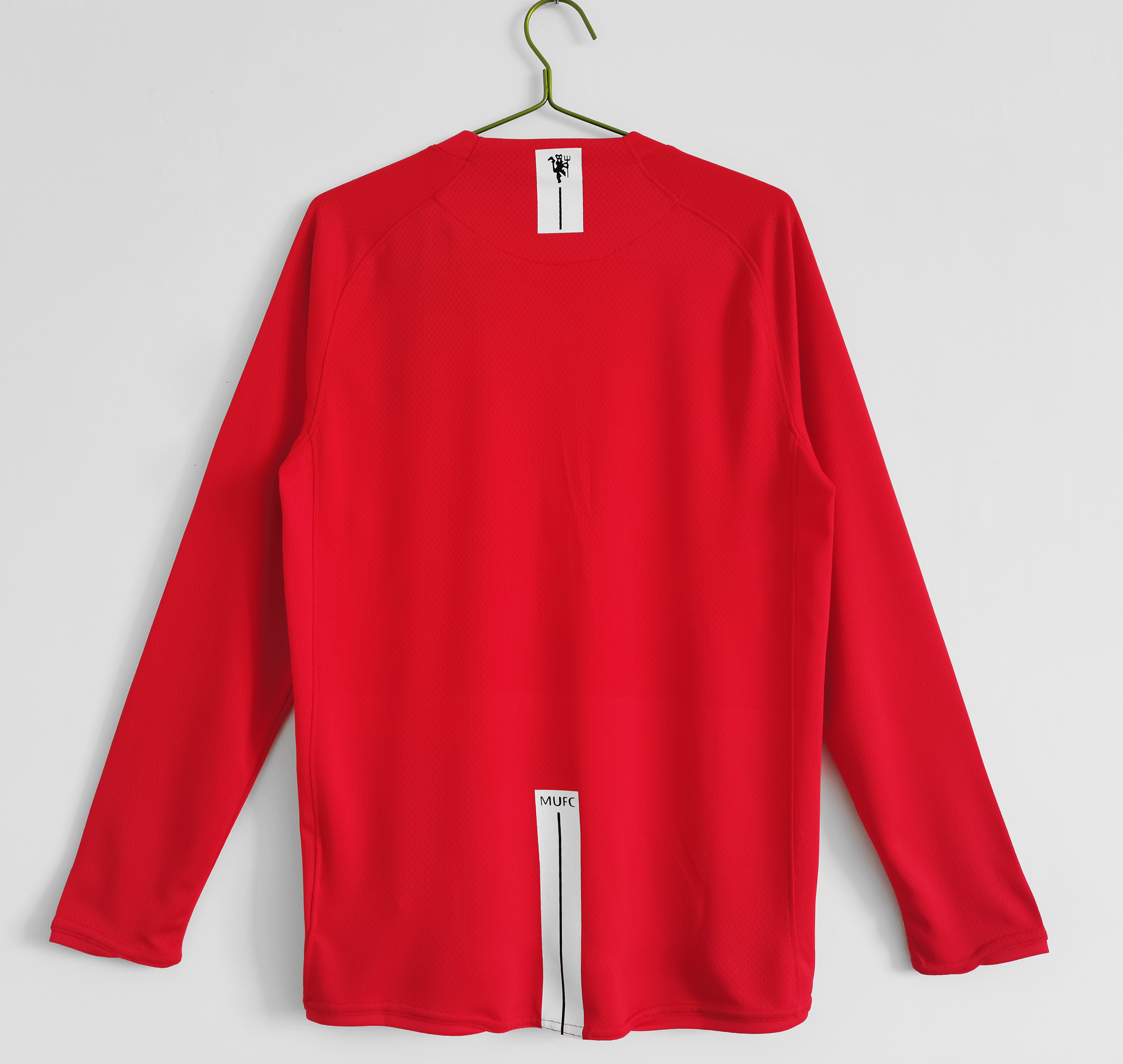 Retro Manchester United 07/08 Final Moscow Home Long Sleeve Red