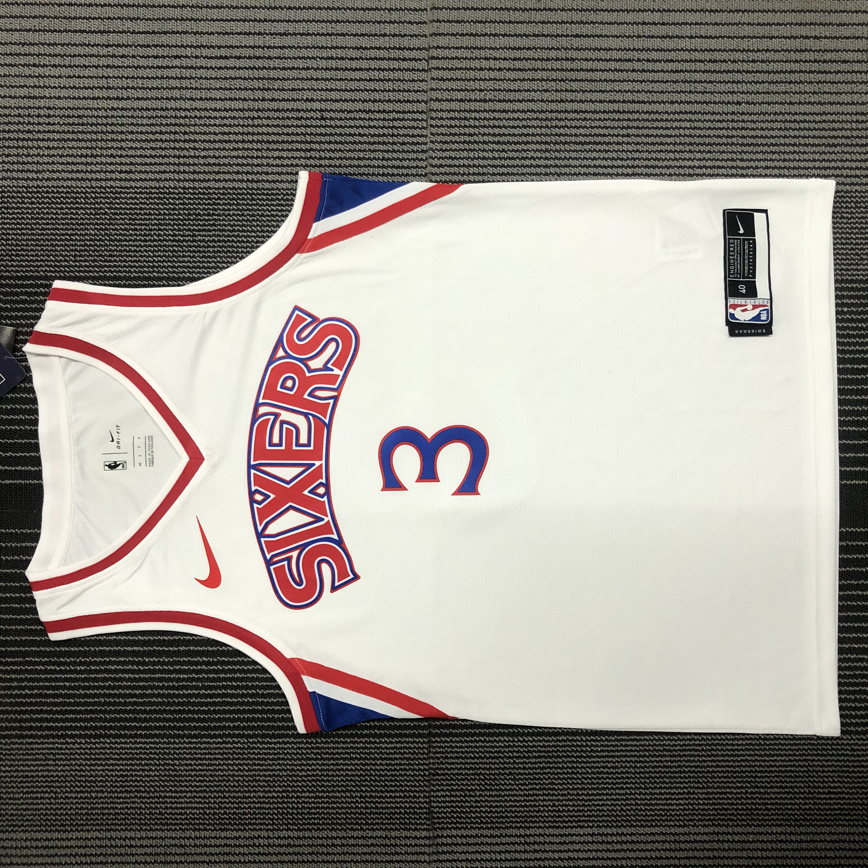 Philadelphia 76ers  #3 White