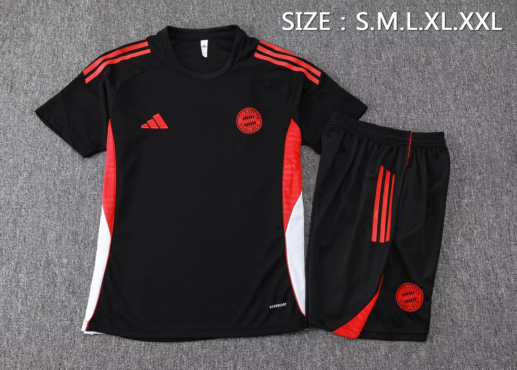 2526 Bayern Short Sleeves Training suit  D2556#